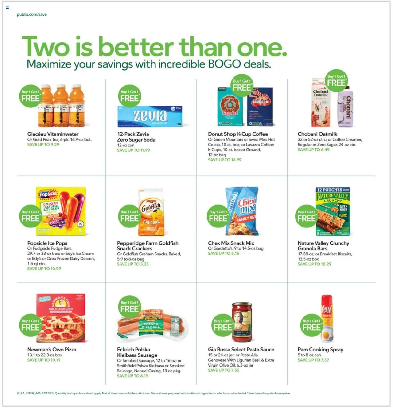 Publix Weekly ad from (07/16/2025) - Ad this week, Flyer - Page number 2