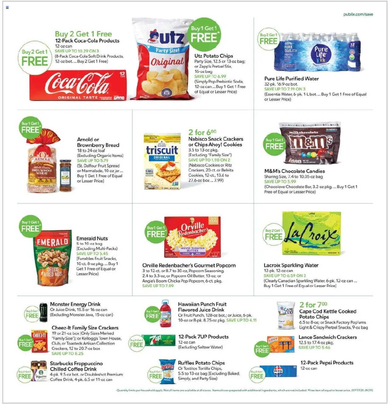 Publix Weekly ad from (07/16/2025) - Ad this week, Flyer - Page number 11