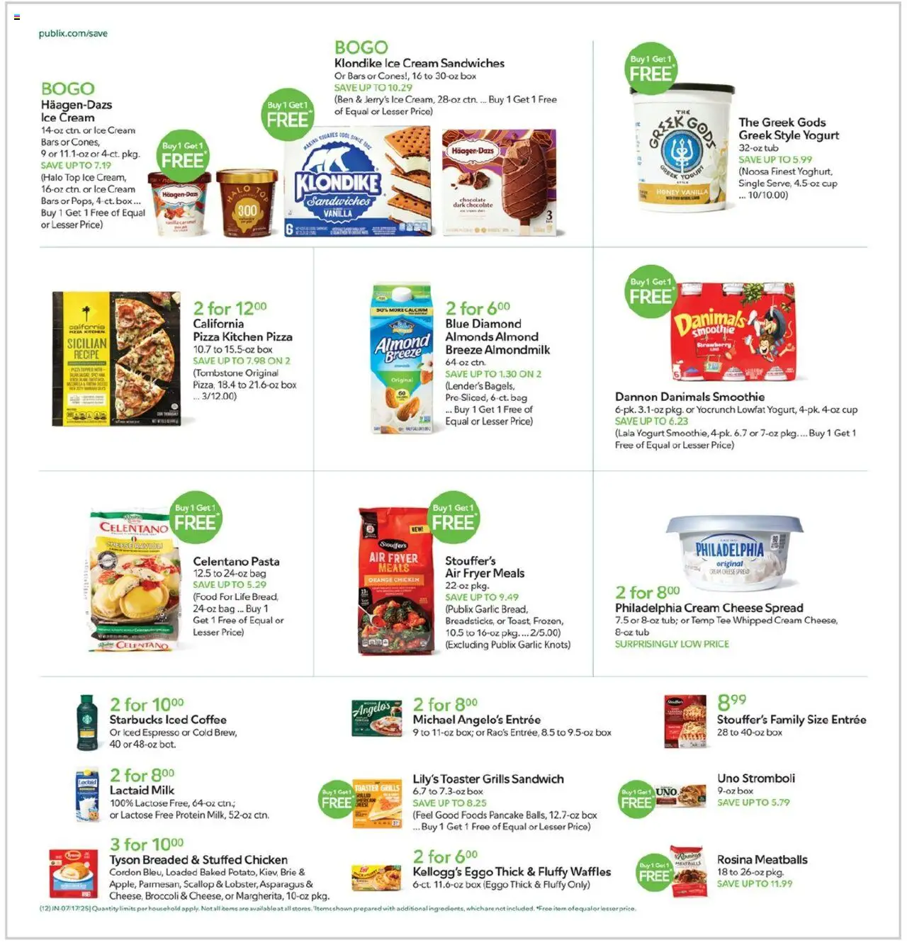 Publix Weekly ad from (07/16/2025) - Ad this week, Flyer - Page number 12