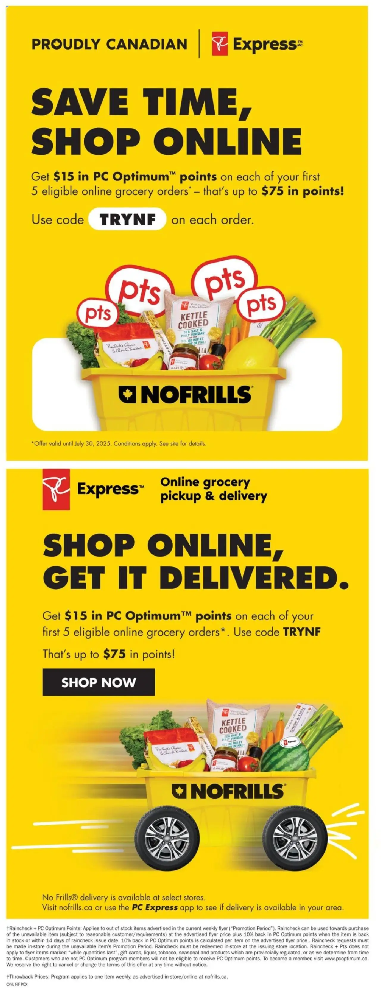 No Frills flyer valid from Jul 17, 2025 - page number 10