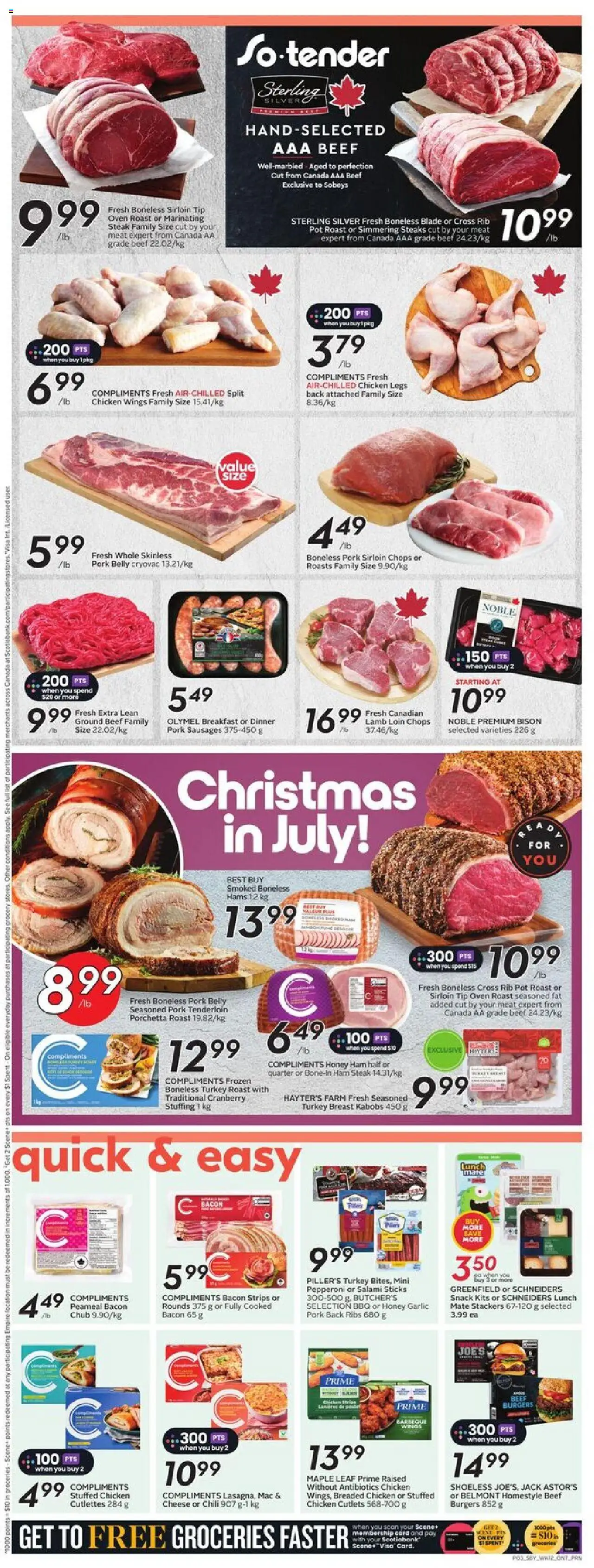 Sobeys flyer valid from Jul 17, 2025 - page number 8