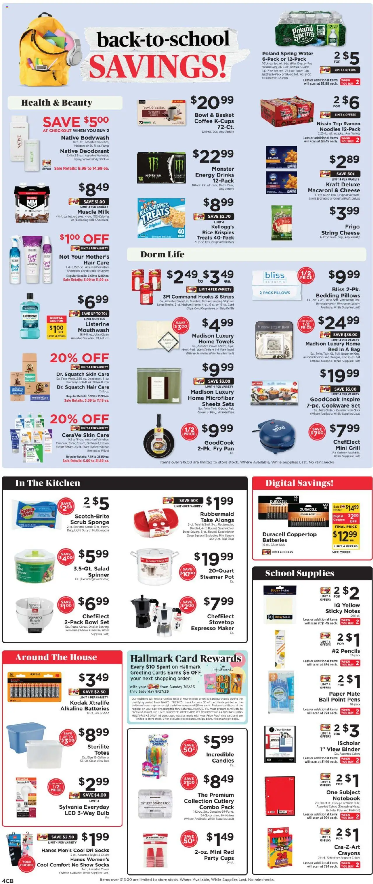 ShopRite Circular from 07/20/2025 >> Weekly Ad, flyer - Page number 4