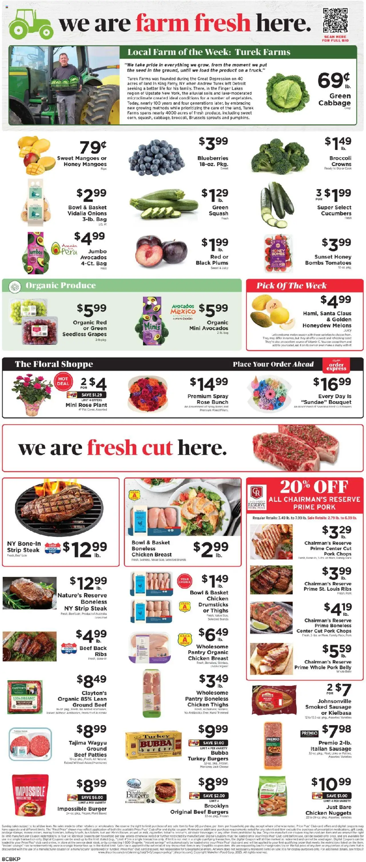 ShopRite Circular from 07/20/2025 >> Weekly Ad, flyer - Page number 8