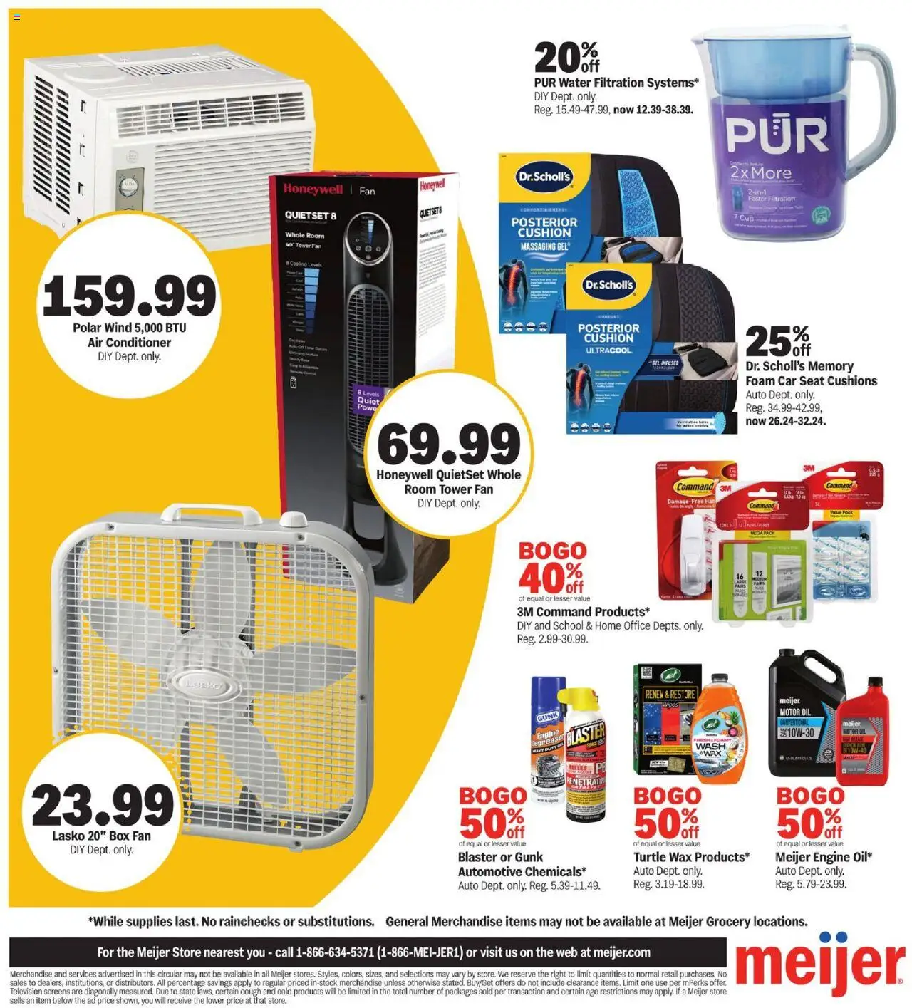 MEIJER AD from 07/13/2025 - Back-to-School for Less - PREVIEW - Page number 12