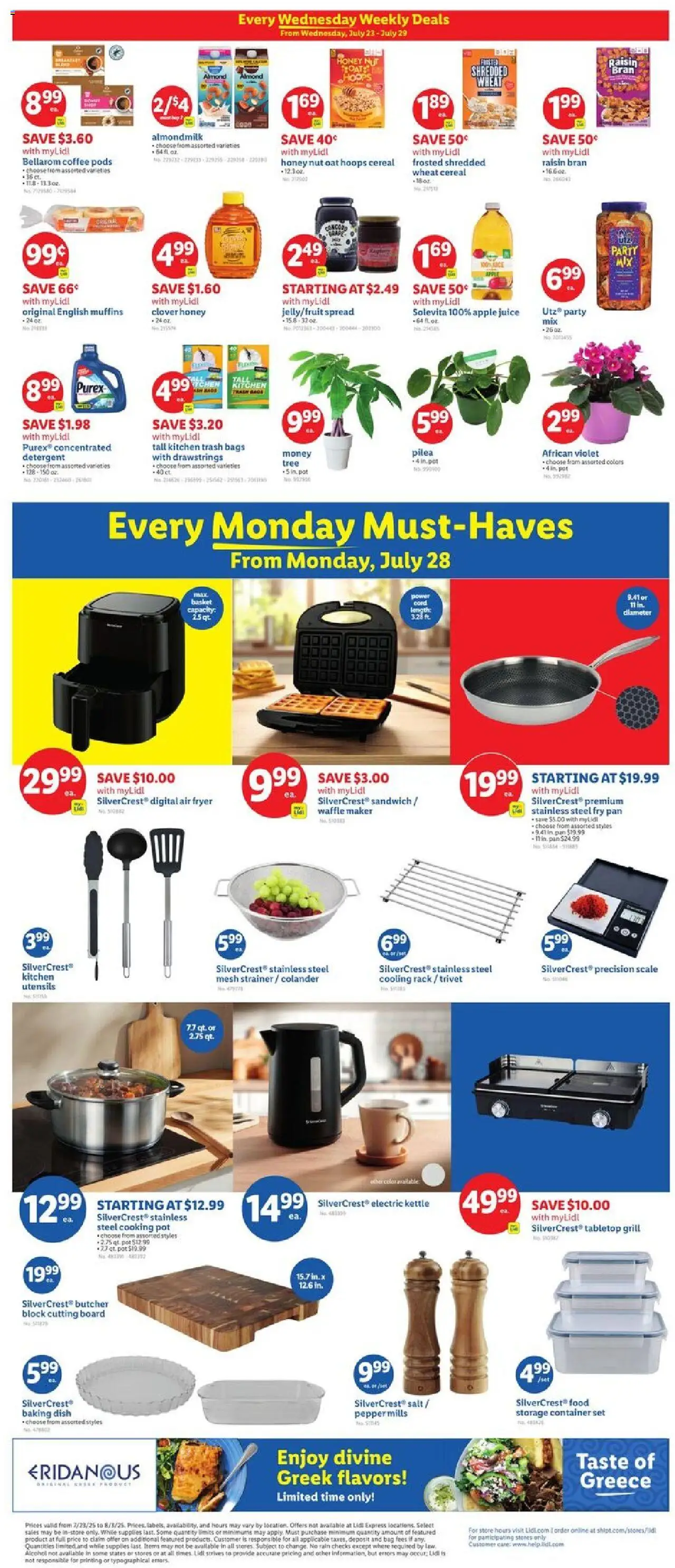 Lidl Weekly Ad from 07/23/2025 - Circular, Weekly flyer - Page number 2