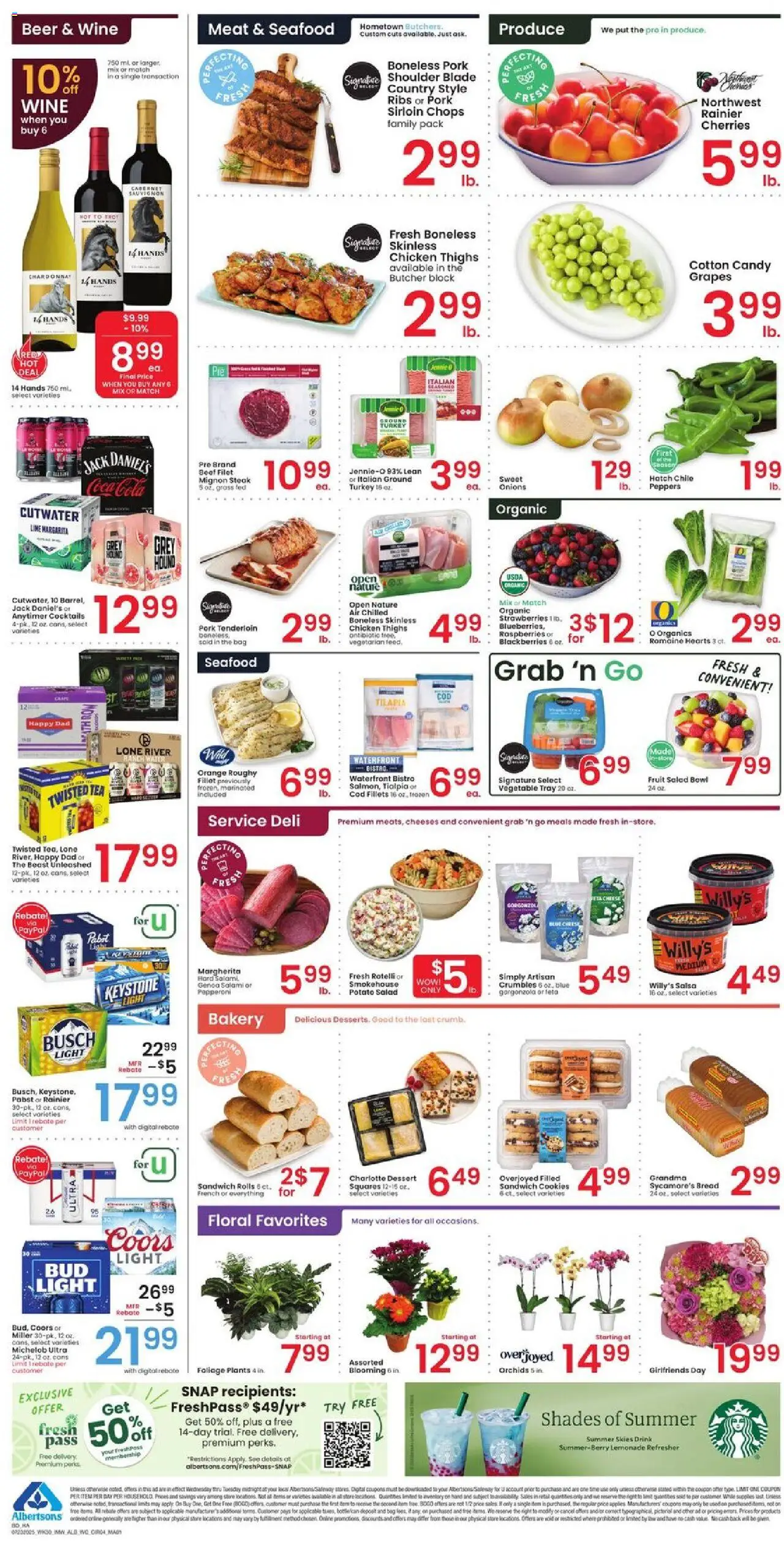 Albertsons Weekly Ad from 07/23/2025 - Flyer - Page number 4