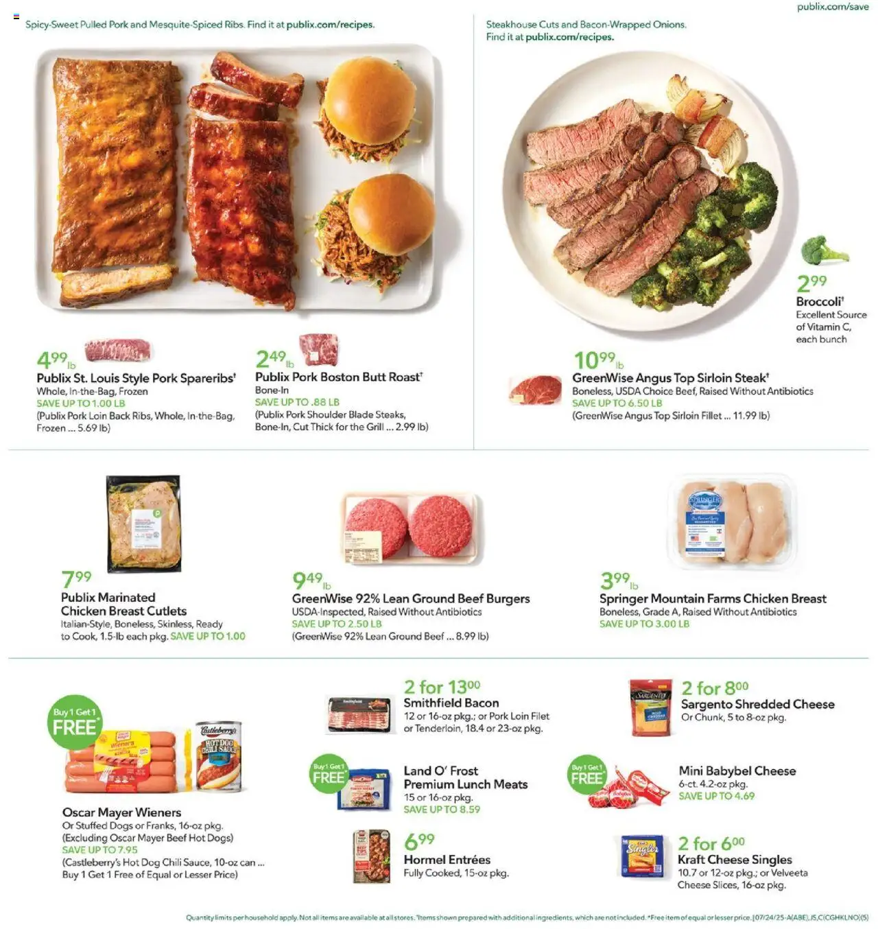 Publix Weekly ad from (07/23/2025) - Ad this week, Flyer - Page number 5