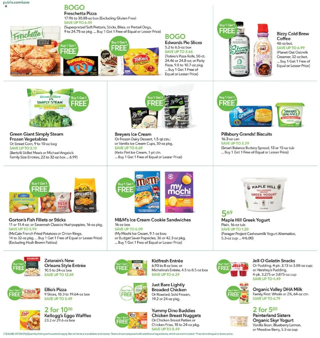 Publix Weekly ad from (07/23/2025) - Ad this week, Flyer - Page number 12