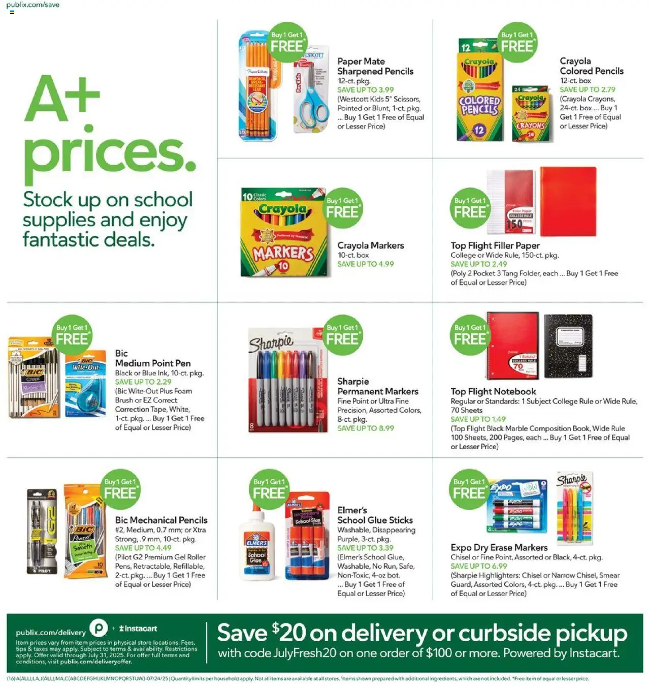 Publix Weekly ad from (07/23/2025) - Ad this week, Flyer - Page number 16