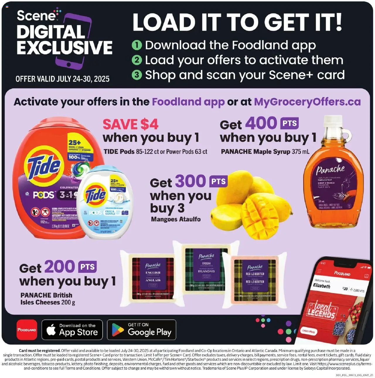 Foodland flyer valid from Jul 24, 2025 - page number 4