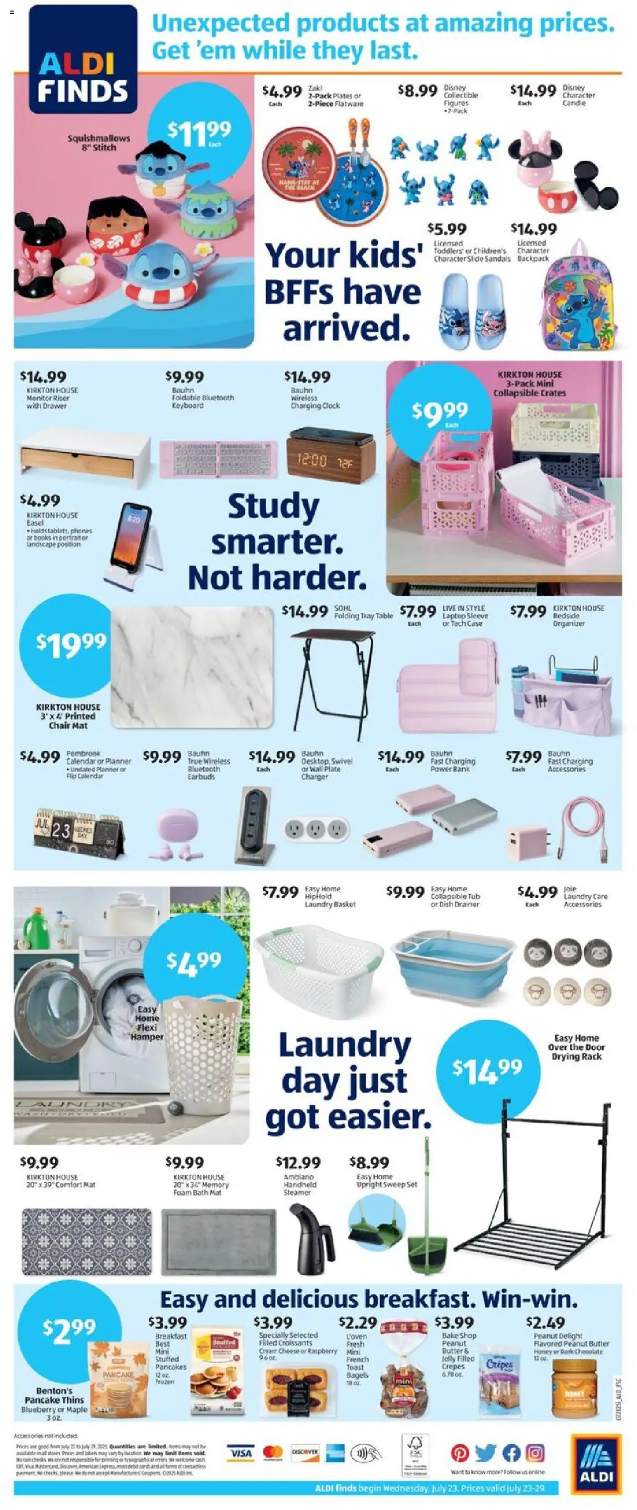 Aldi Weekly Ad from 07/23/2025 - Flyer, Sales ad - Page number 2
