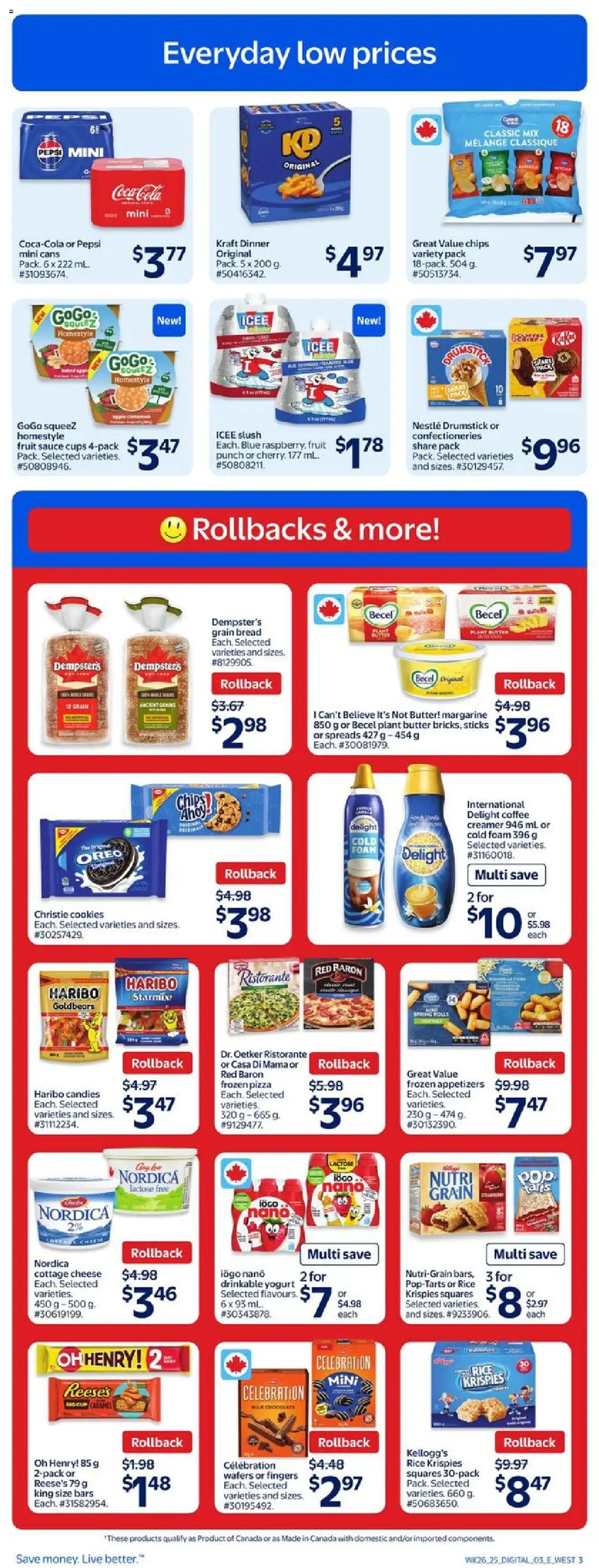 Walmart flyer valid from Jul 24, 2025 - page number 4