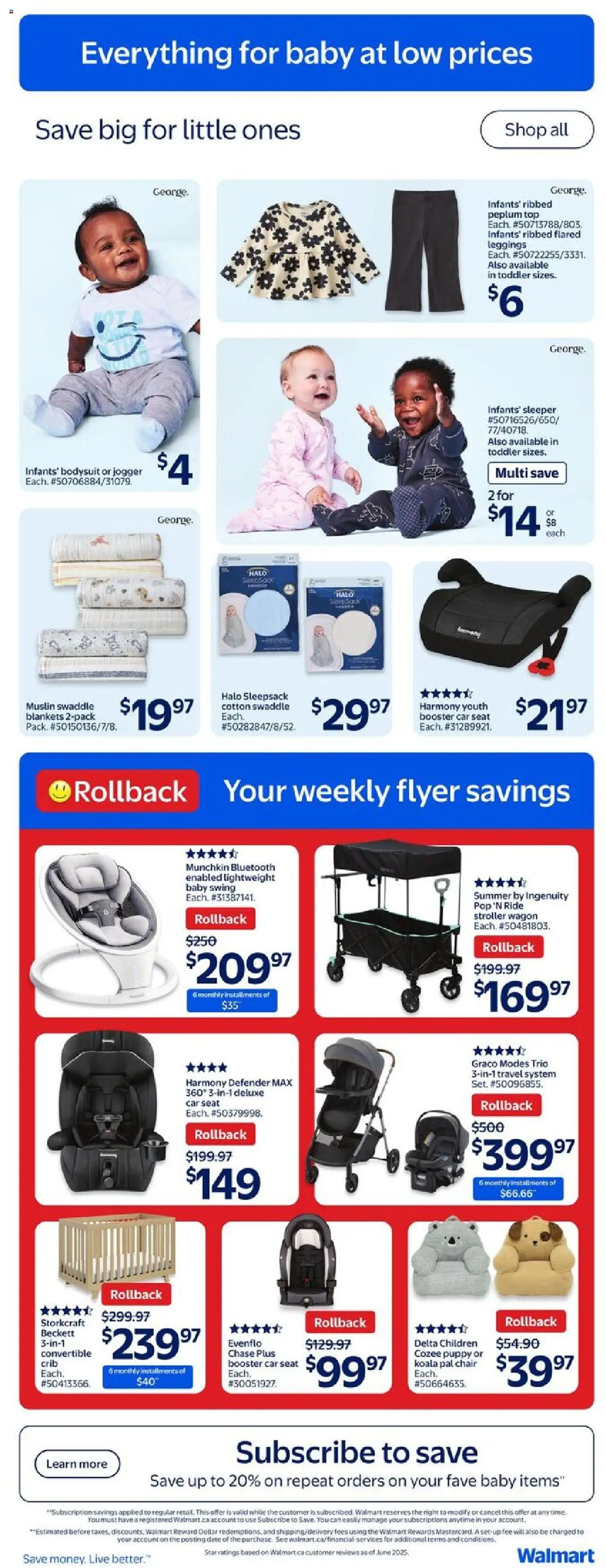 Walmart flyer valid from Jul 24, 2025 - page number 13