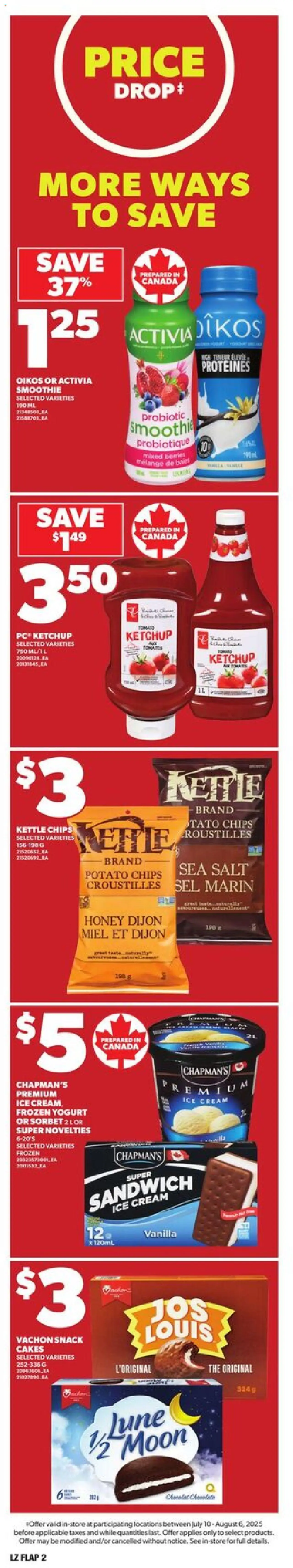 Loblaws flyer valid from Jul 24, 2025 - page number 2
