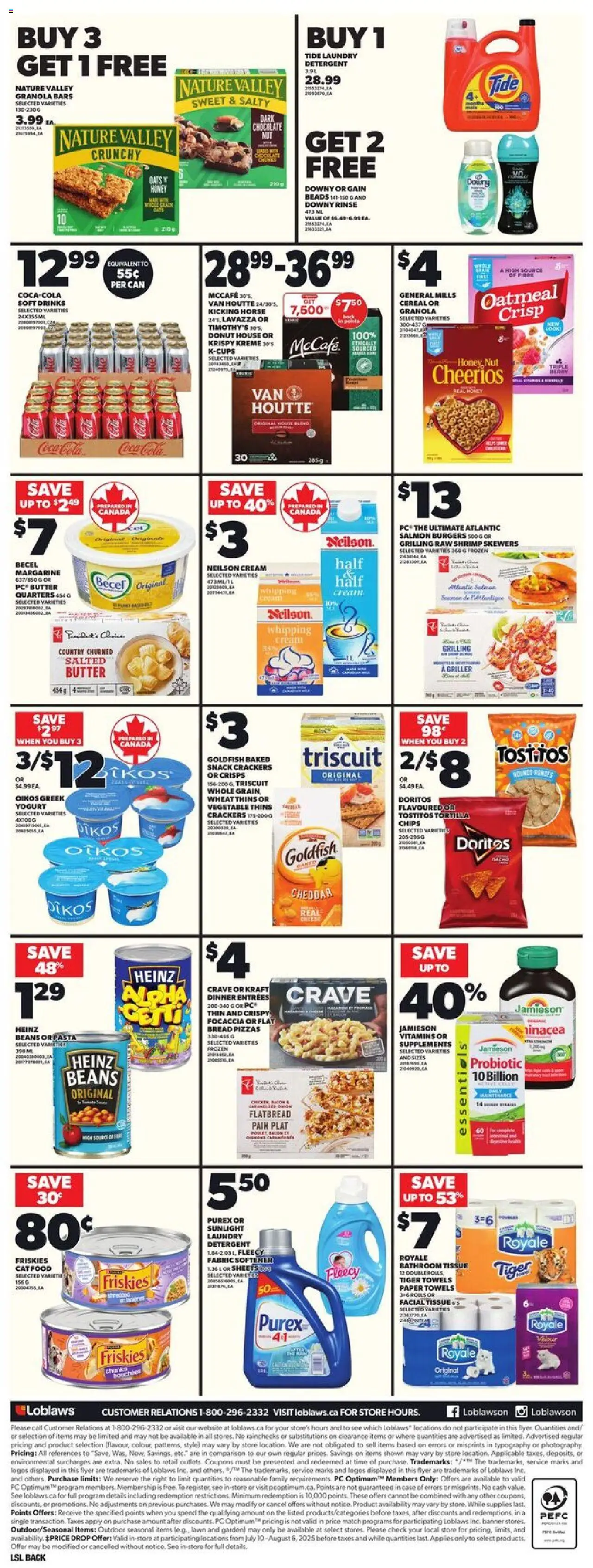 Loblaws flyer valid from Jul 24, 2025 - page number 4