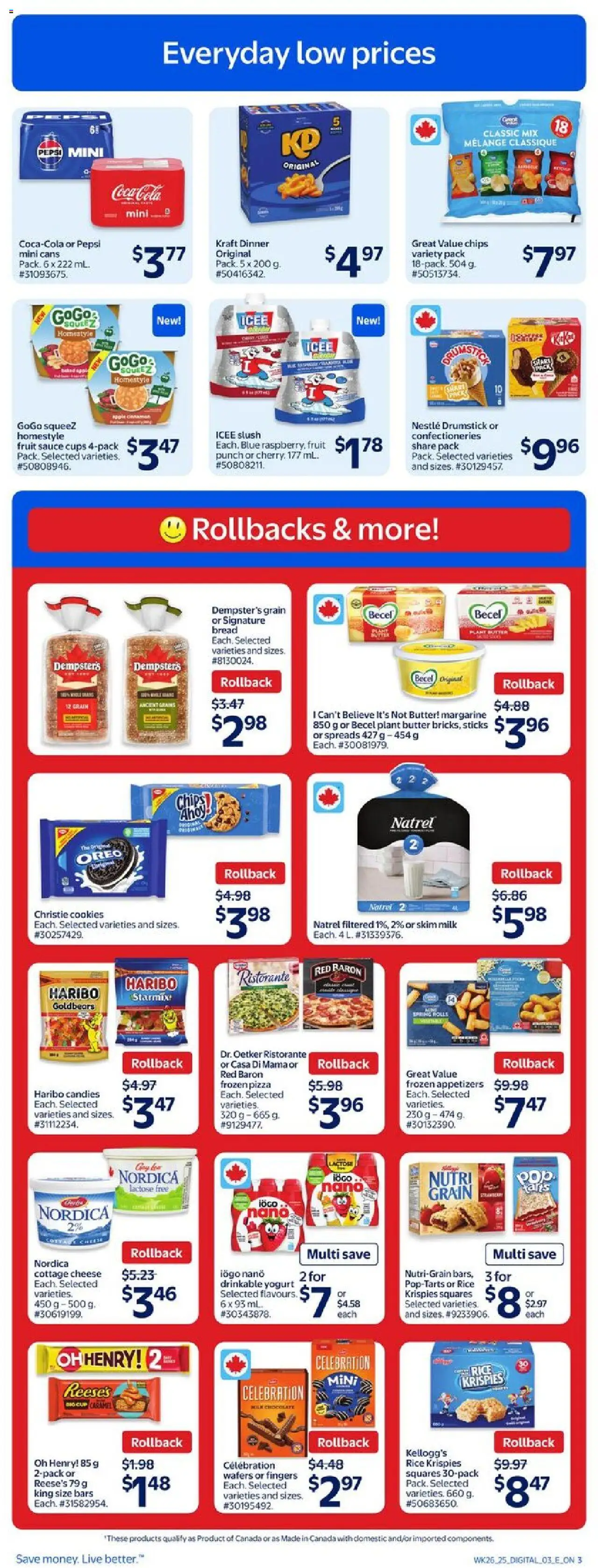 Walmart flyer valid from Jul 24, 2025 - page number 4