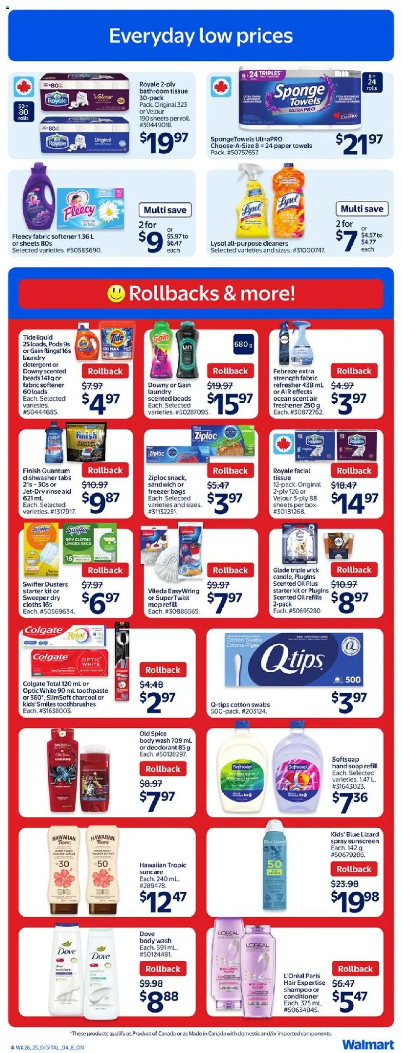 Walmart flyer valid from Jul 24, 2025 - page number 7