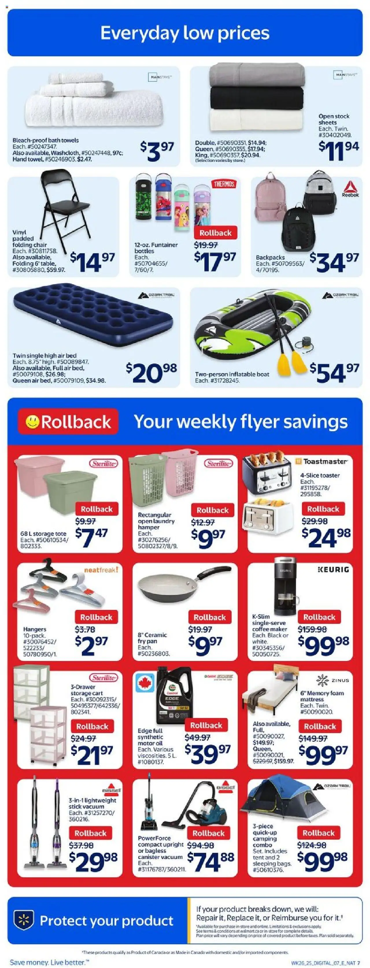 Walmart flyer valid from Jul 24, 2025 - page number 10