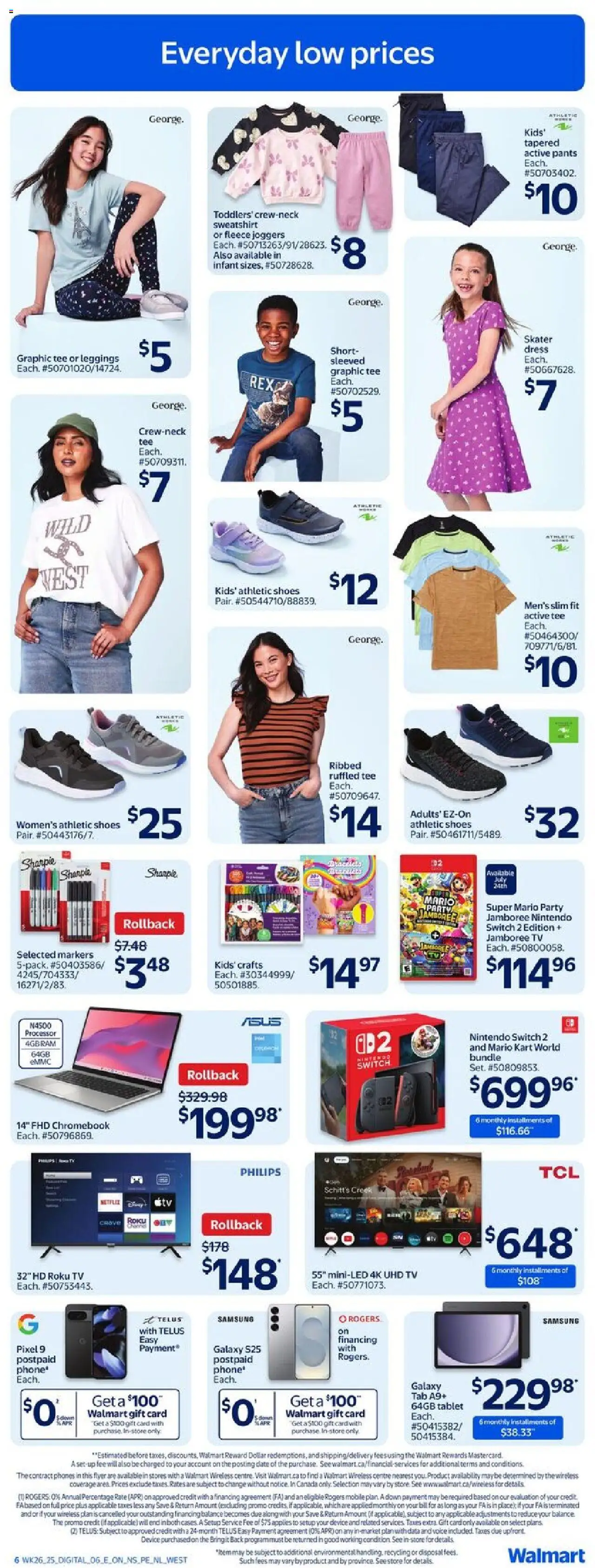 Walmart flyer valid from Jul 24, 2025 - page number 9
