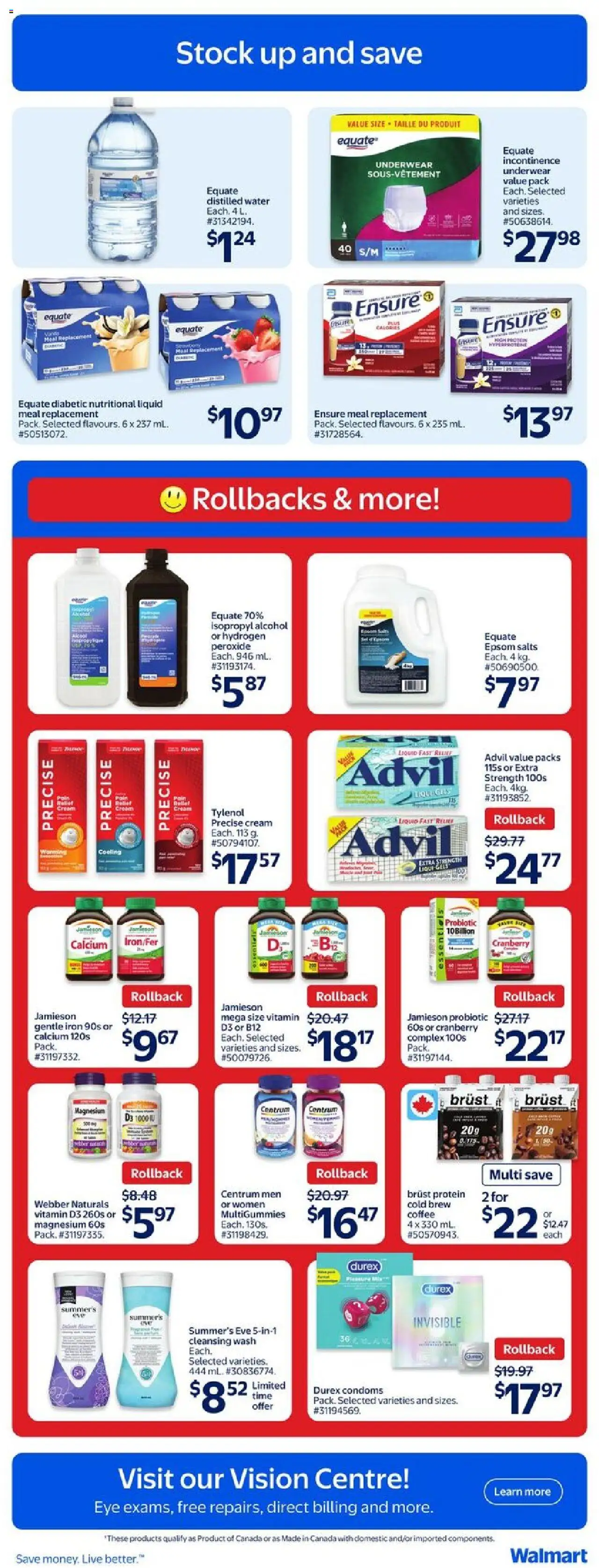 Walmart flyer valid from Jul 24, 2025 - page number 12