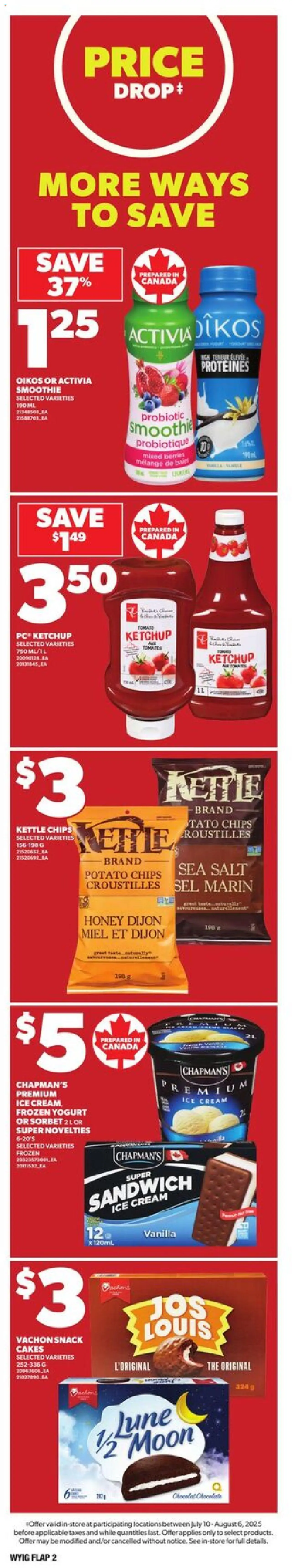 Loblaws flyer valid from Jul 24, 2025 - page number 2