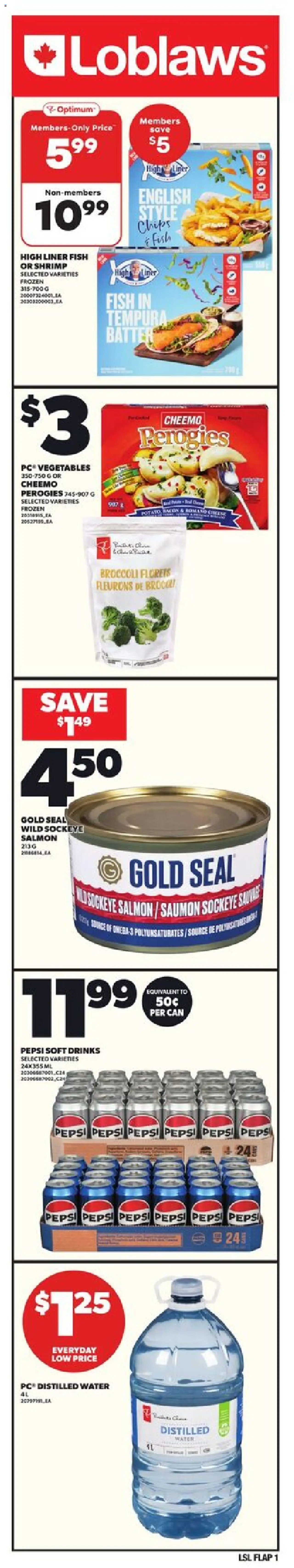 Loblaws flyer valid from Jul 24, 2025 - page number 1