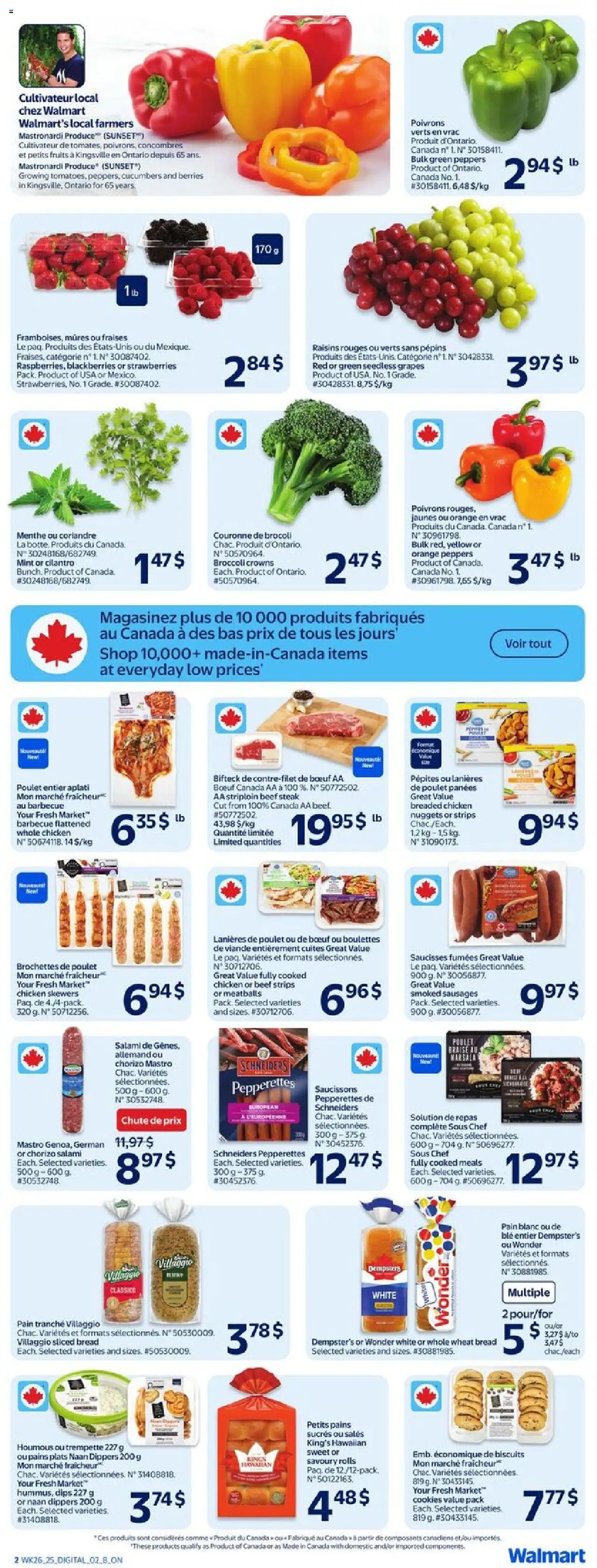 Walmart flyer valid from Jul 24, 2025 - page number 2