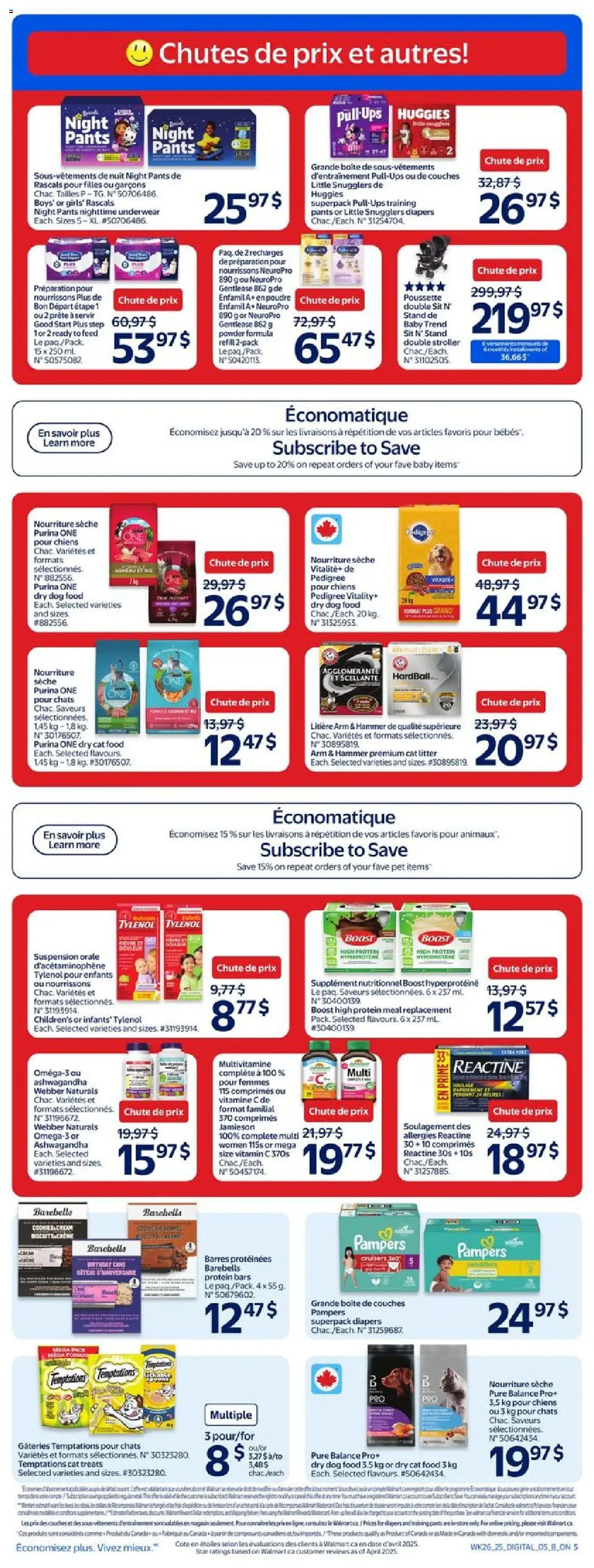 Walmart flyer valid from Jul 24, 2025 - page number 8