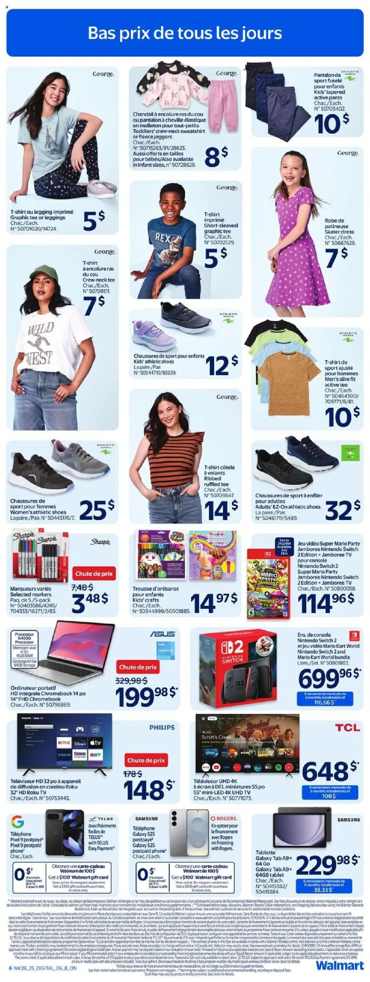 Walmart flyer valid from Jul 24, 2025 - page number 9
