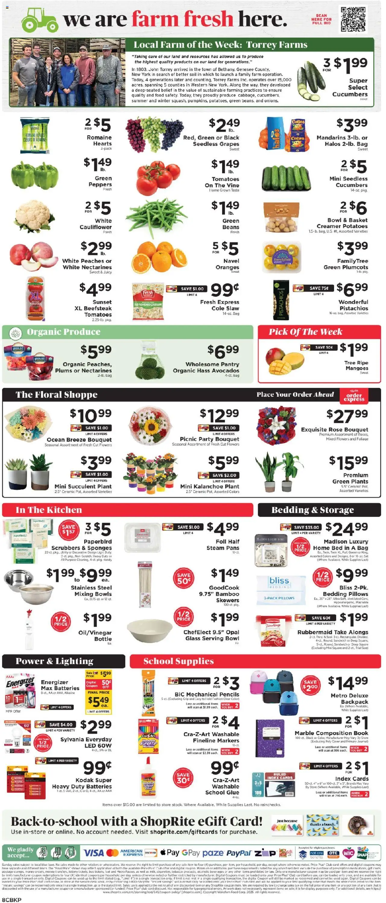 ShopRite Circular from 07/24/2025 >> Weekly Ad, flyer - Page number 8