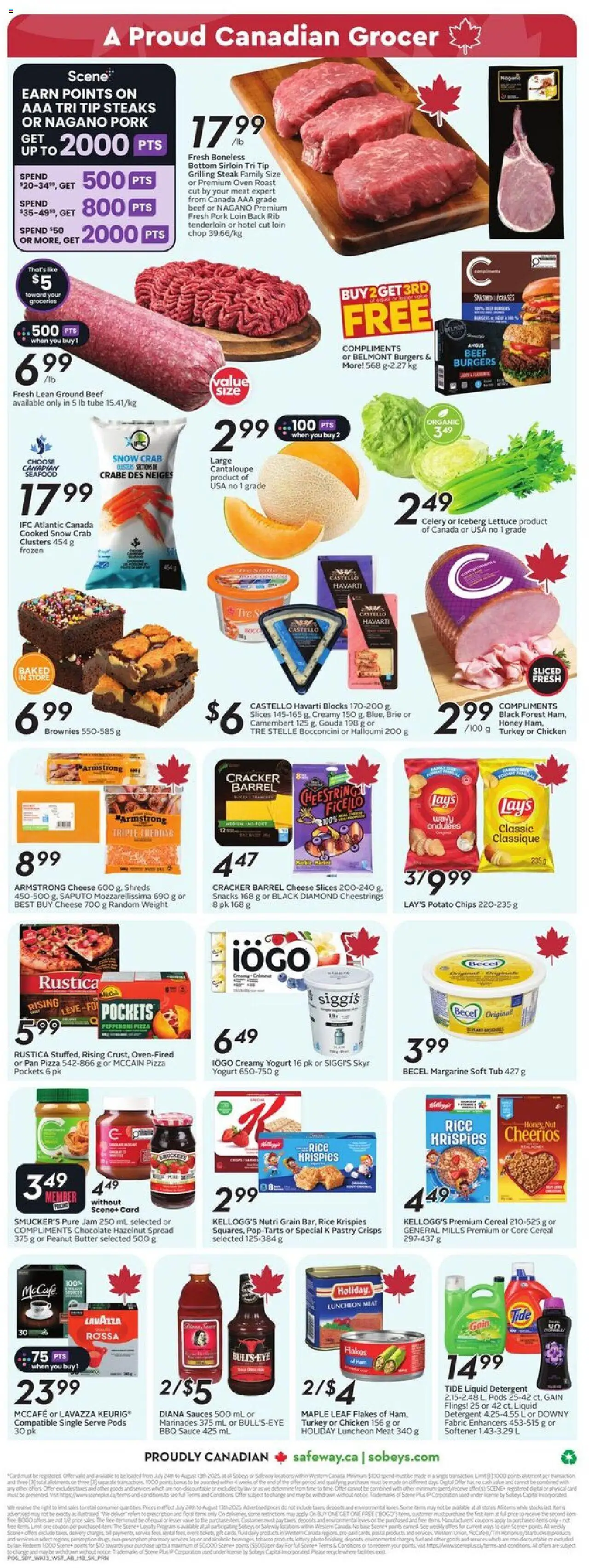 Sobeys flyer valid from Jul 24, 2025 - page number 4