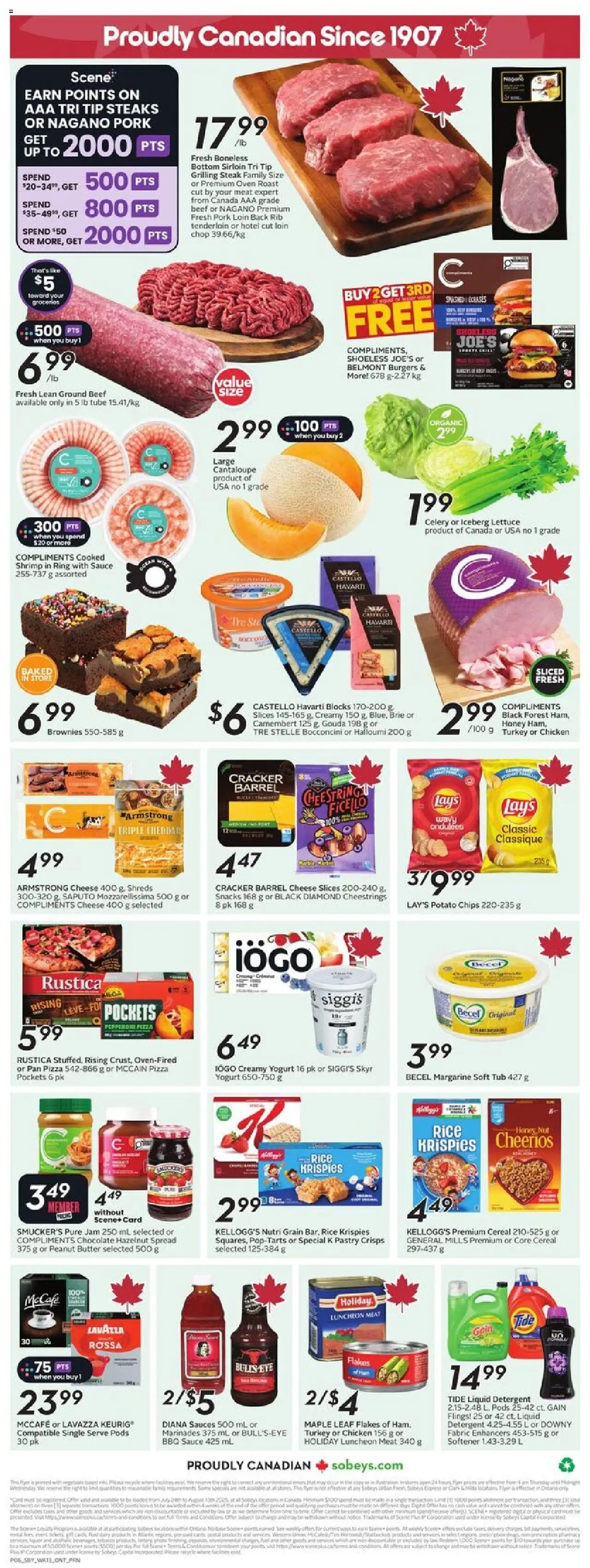 Sobeys flyer valid from Jul 24, 2025 - page number 4