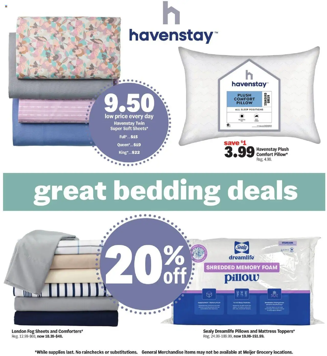 MEIJER AD from 07/27/2025 - Dorm room deals - PREVIEW - Page number 2