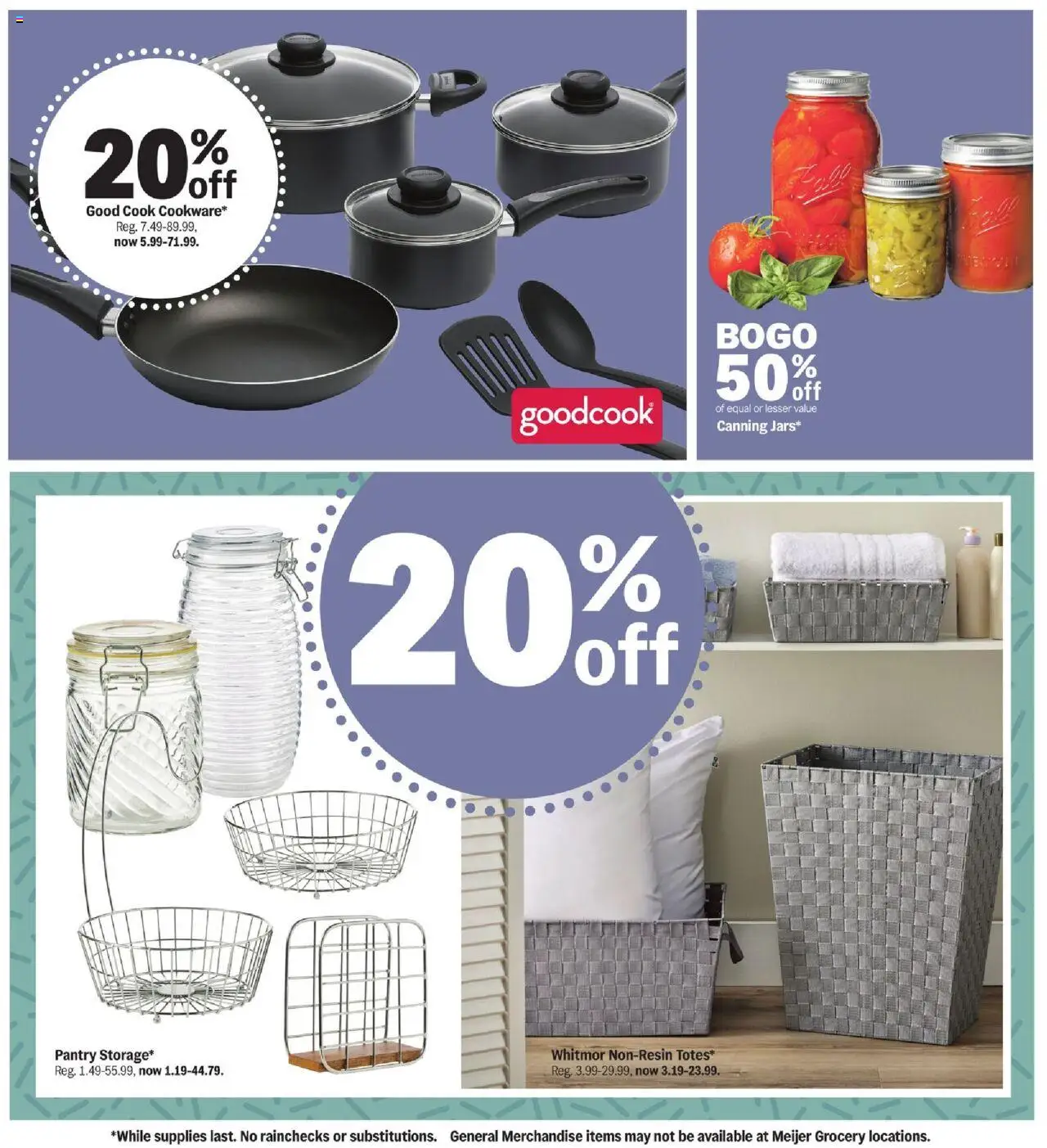 MEIJER AD from 07/27/2025 - Dorm room deals - PREVIEW - Page number 4