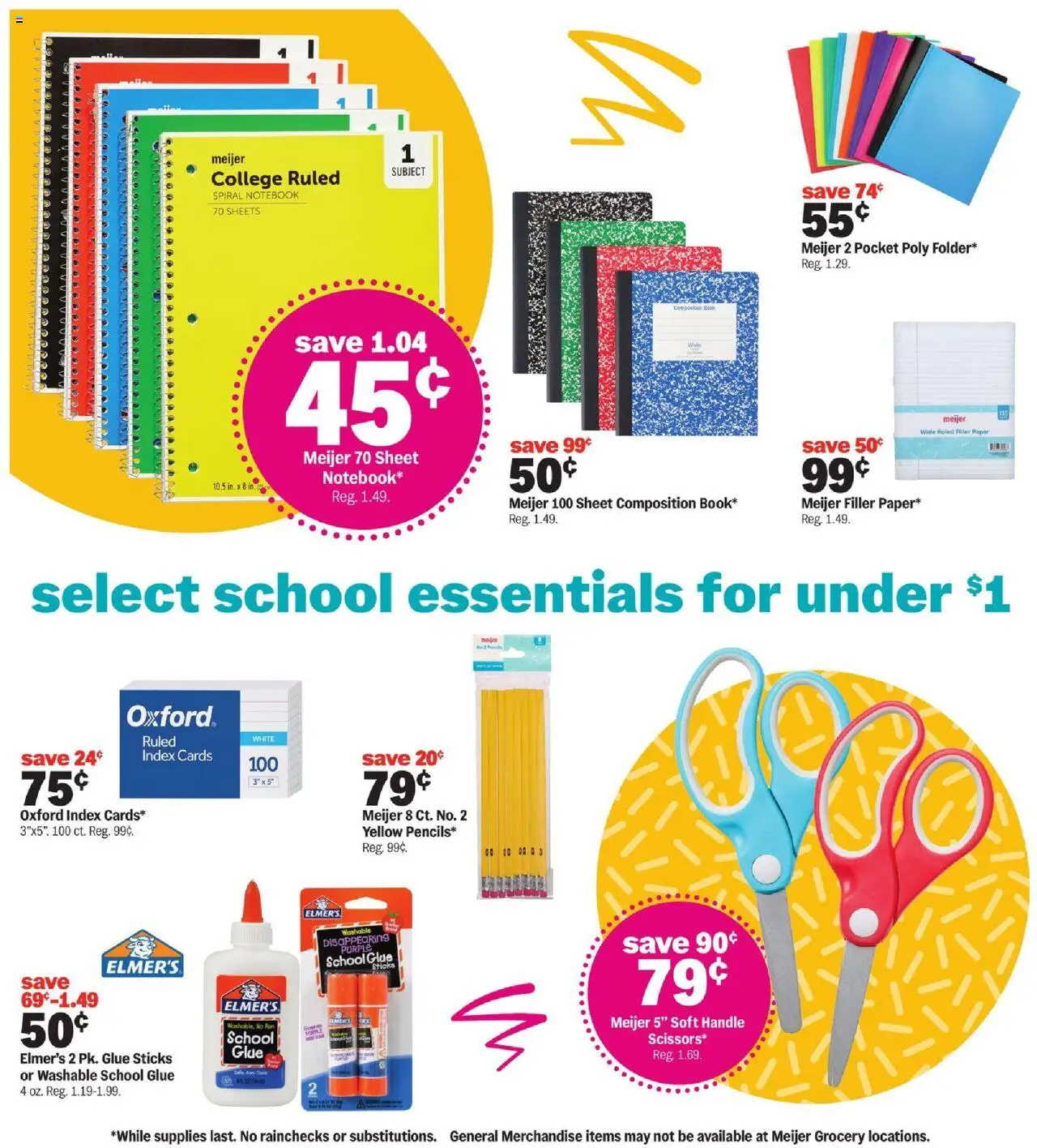 MEIJER AD from 07/27/2025 - Dorm room deals - PREVIEW - Page number 6