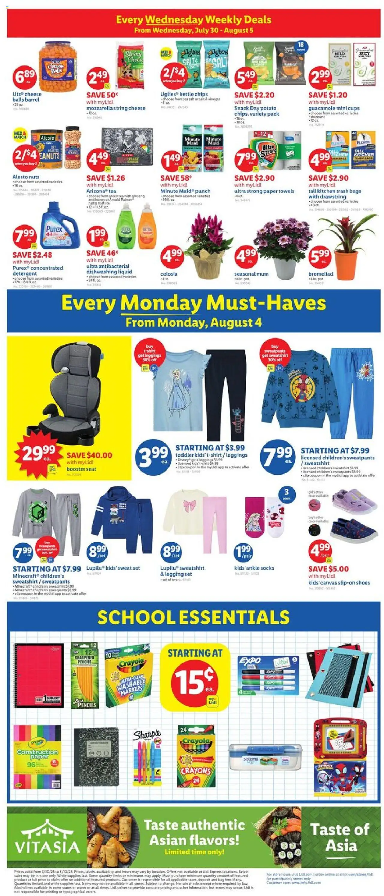 Lidl Weekly Ad from 07/30/2025 - Circular, Weekly flyer - Page number 2