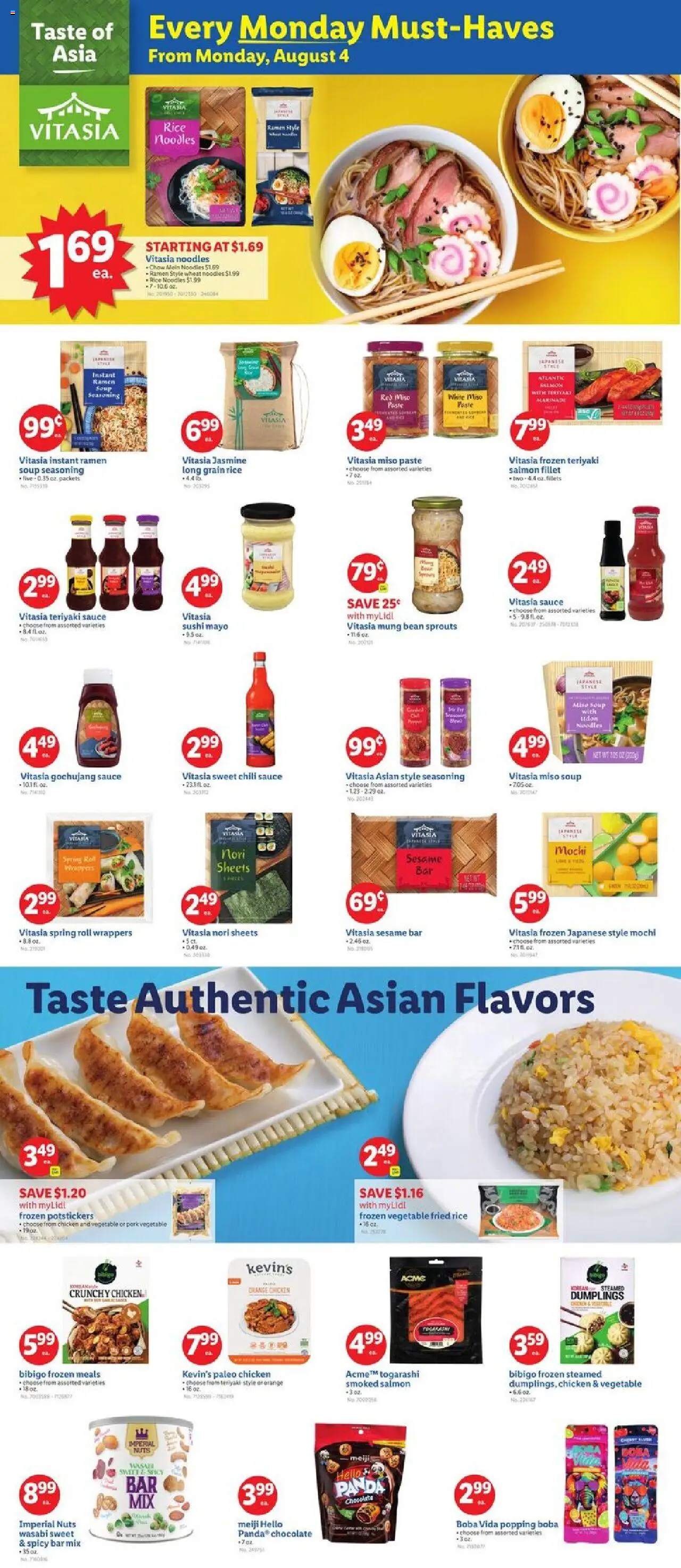 Lidl Weekly Ad from 07/30/2025 - Circular, Weekly flyer - Page number 3