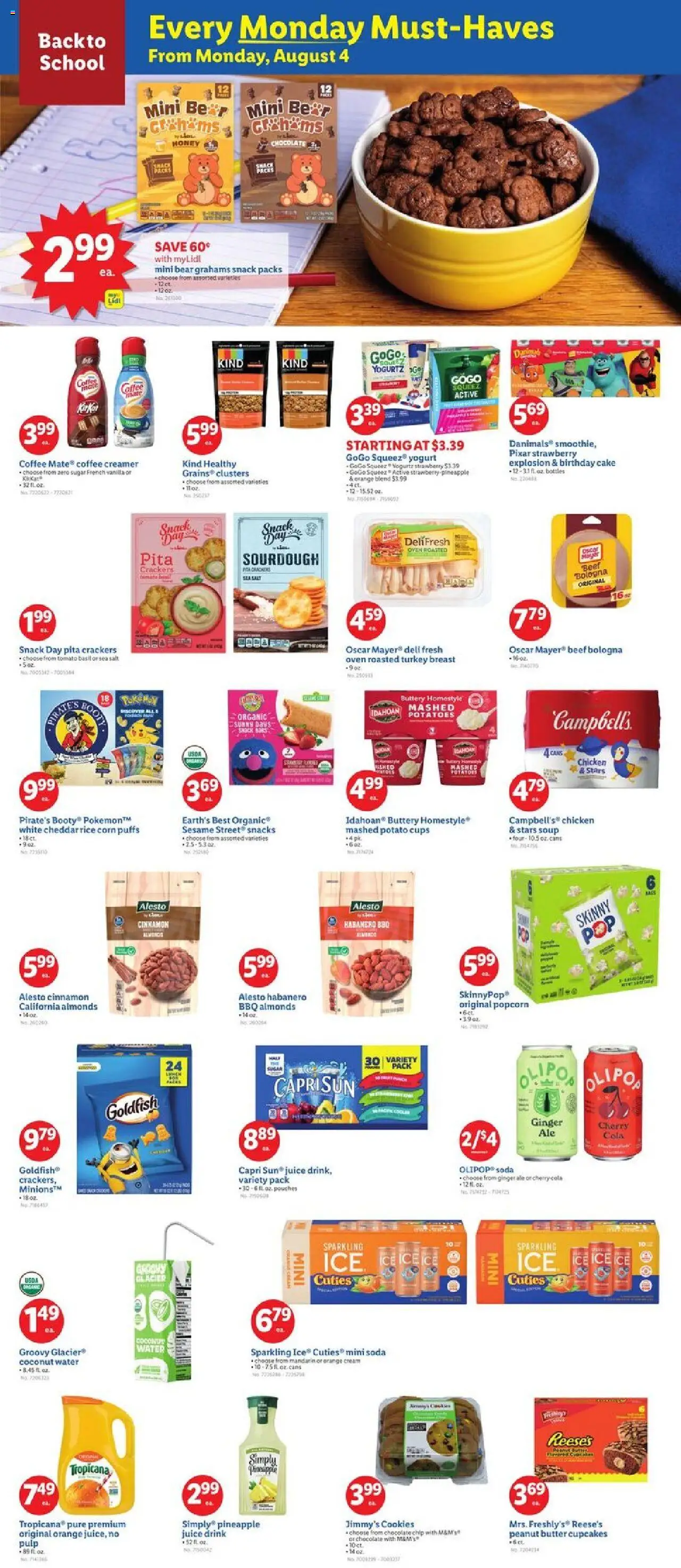 Lidl Weekly Ad from 07/30/2025 - Circular, Weekly flyer - Page number 4