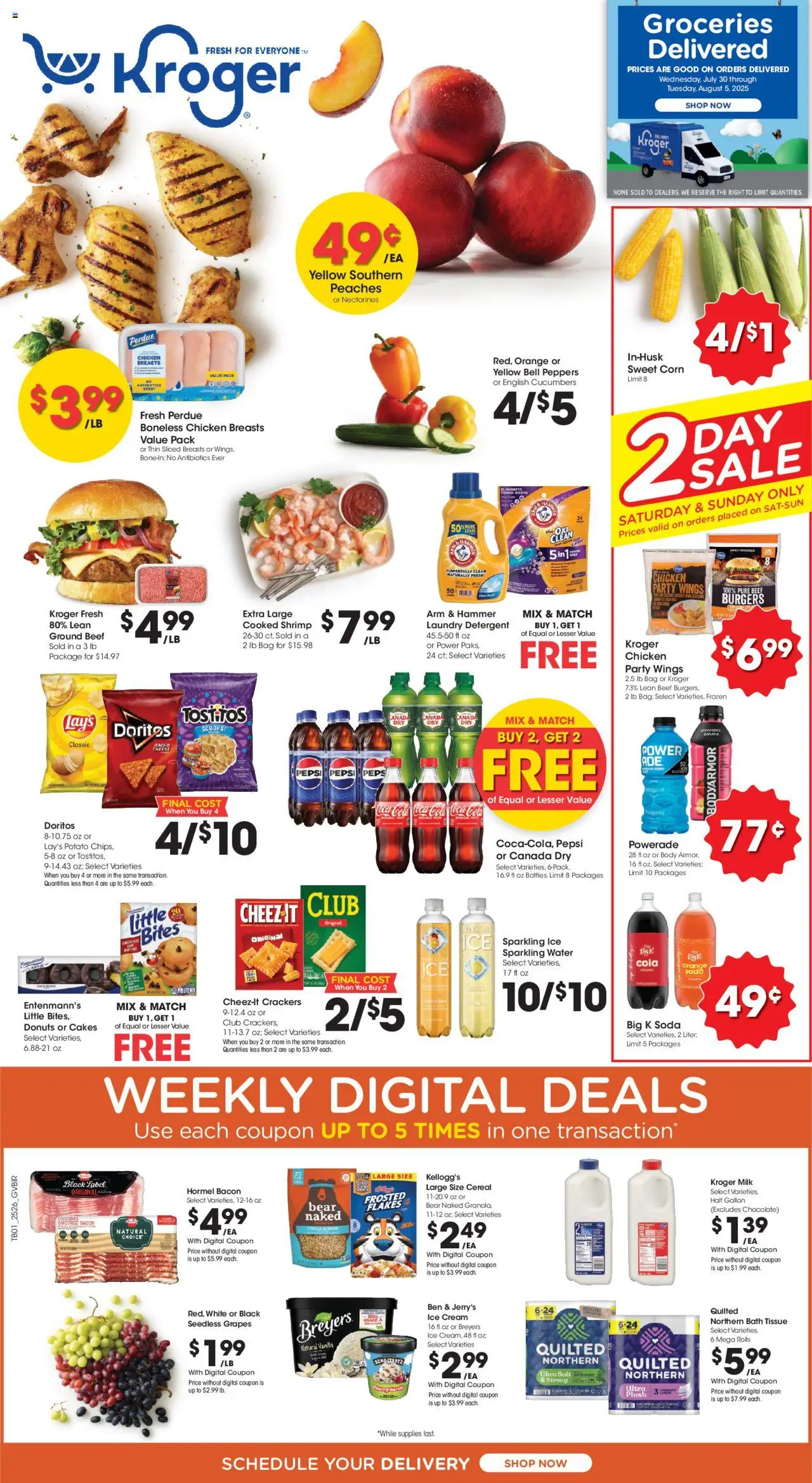 1753769604 625 KROGER Weekly ad from 07302025 gtgt Ad for next week