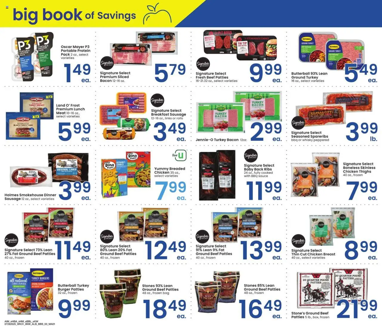 Albertsons Big Book of Savings from 07/29/2025 - Flyer - Page number 3