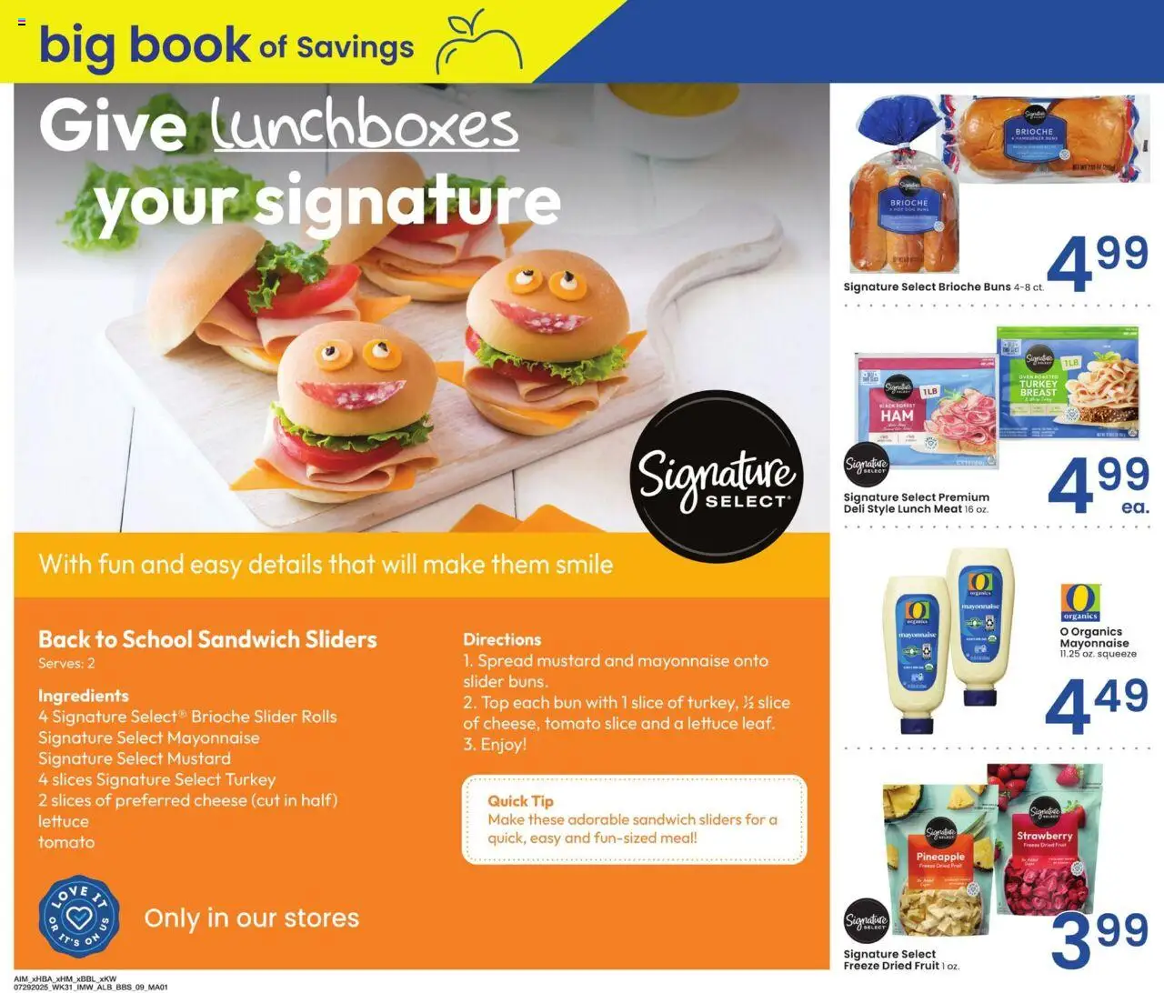 Albertsons Big Book of Savings from 07/29/2025 - Flyer - Page number 9