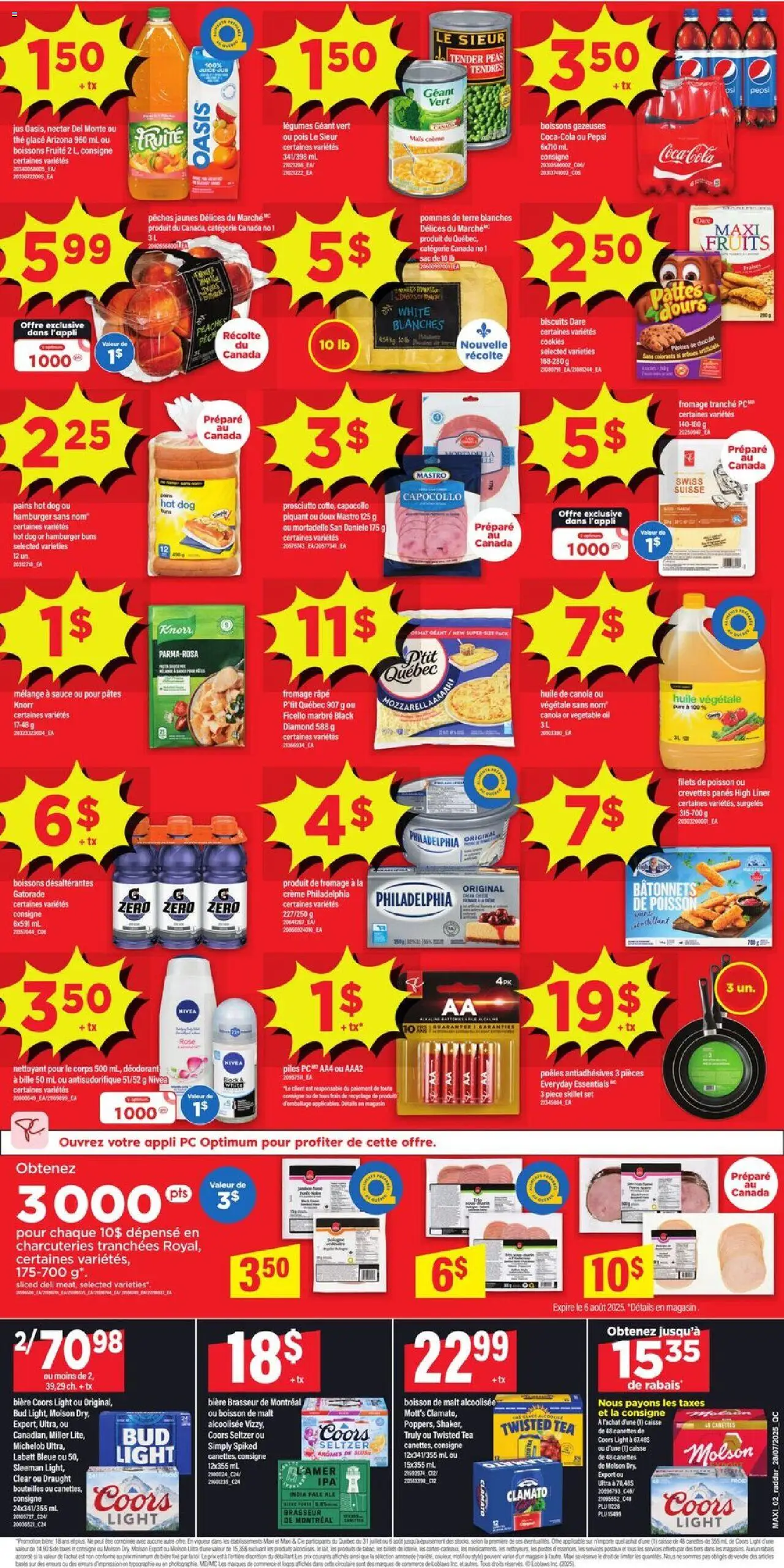 Maxi flyer valid from Jul 31, 2025 - page number 2