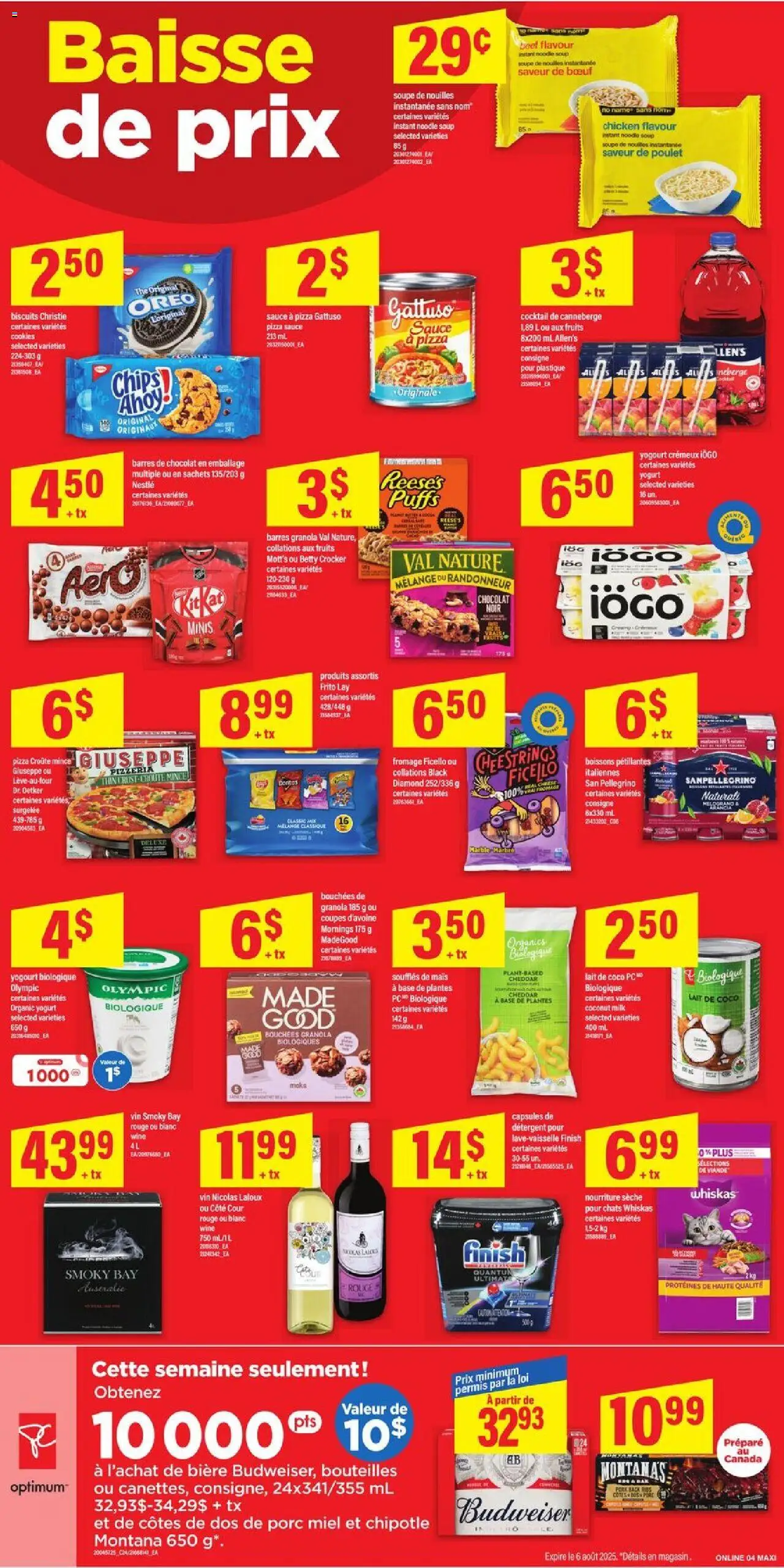 Maxi flyer valid from Jul 31, 2025 - page number 8