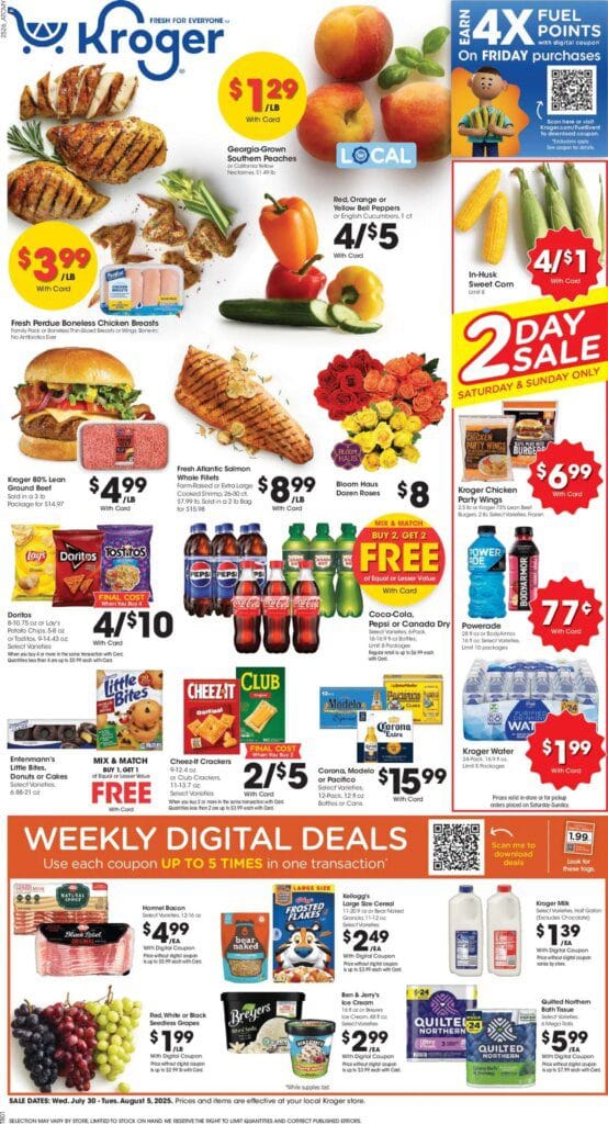 1753778089 199 KROGER Weekly ad from 07302025 gtgt Ad for next week