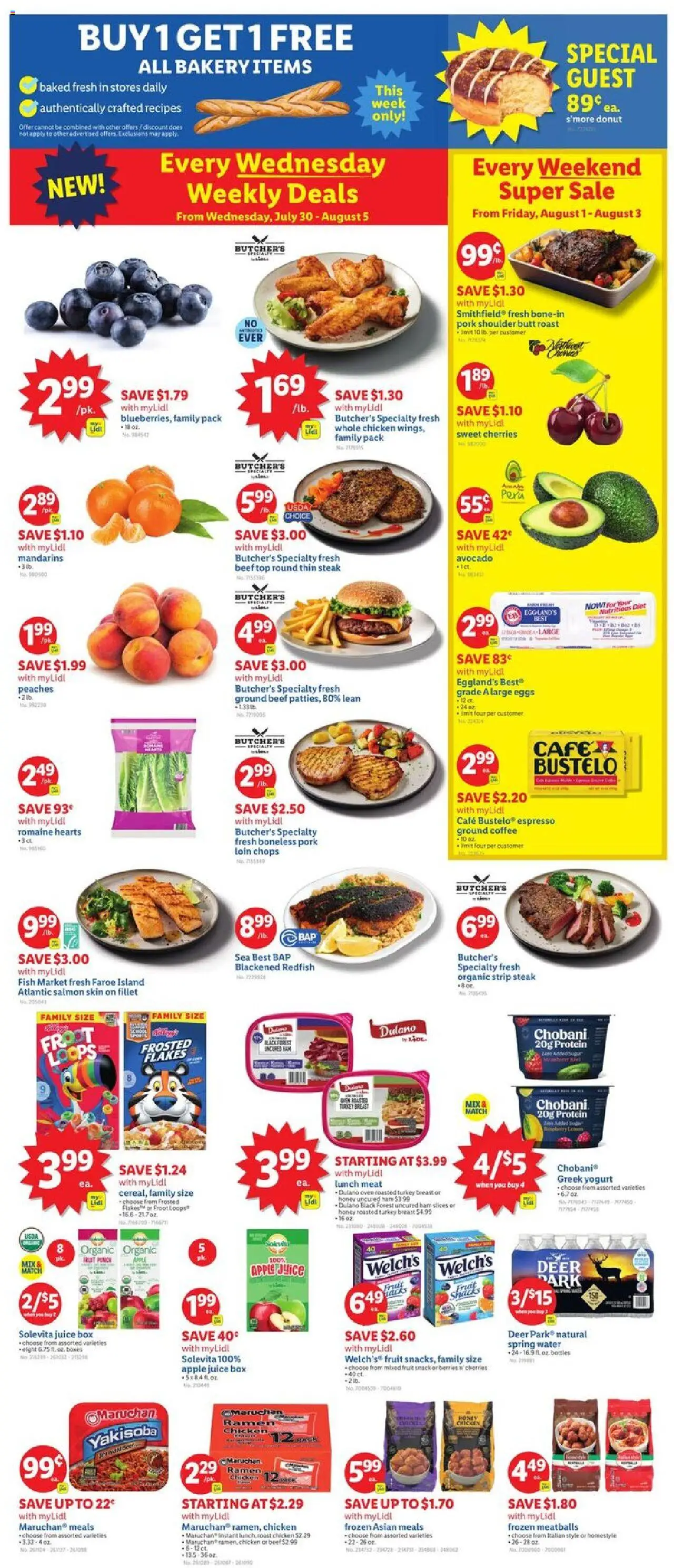 Lidl Weekly Ad from 07/30/2025 - Circular, Weekly flyer - Page number 2
