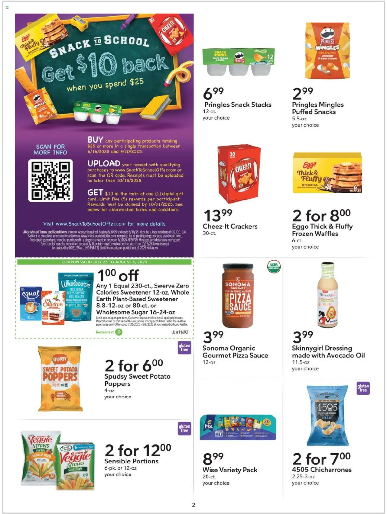 Publix Weekly ad from (07/26/2025) - Ad this week, Flyer - Page number 2