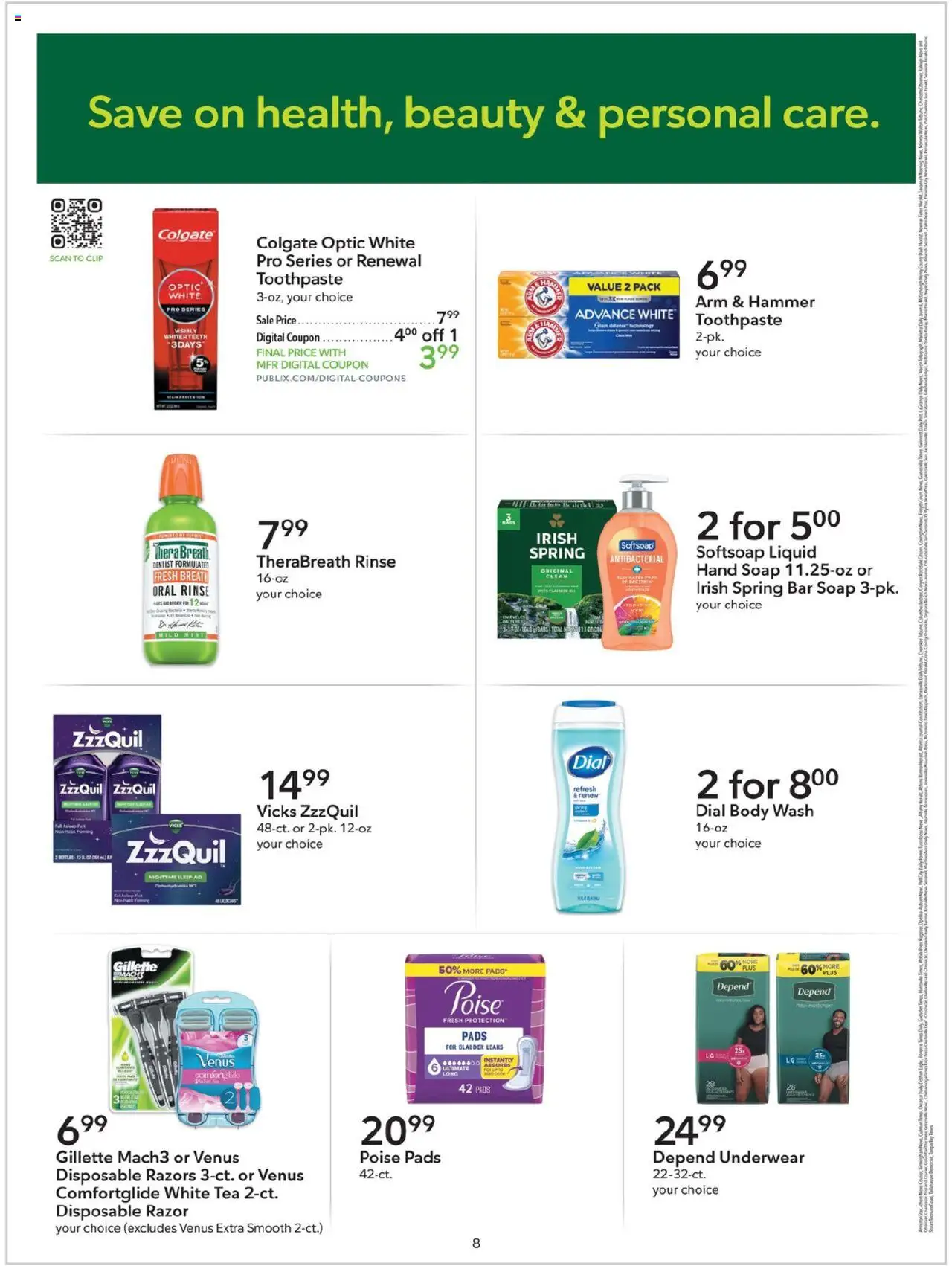 Publix Weekly ad from (07/26/2025) - Ad this week, Flyer - Page number 8