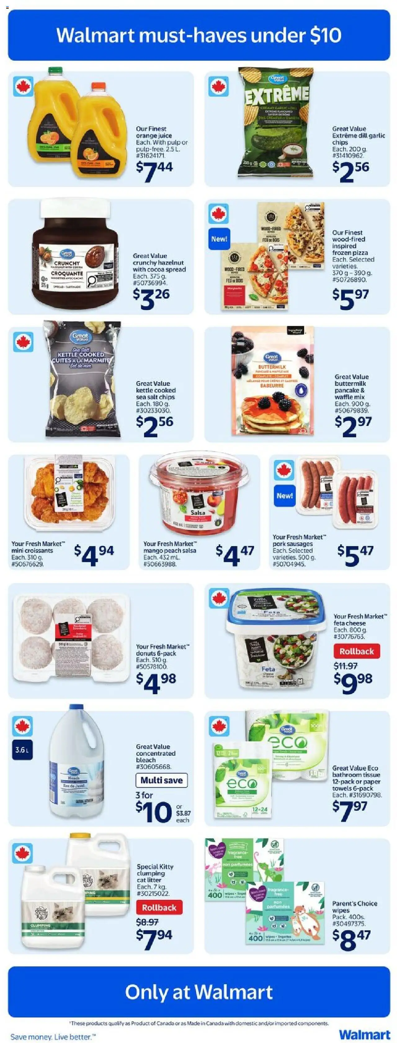 Walmart flyer valid from Jul 31, 2025 - page number 5