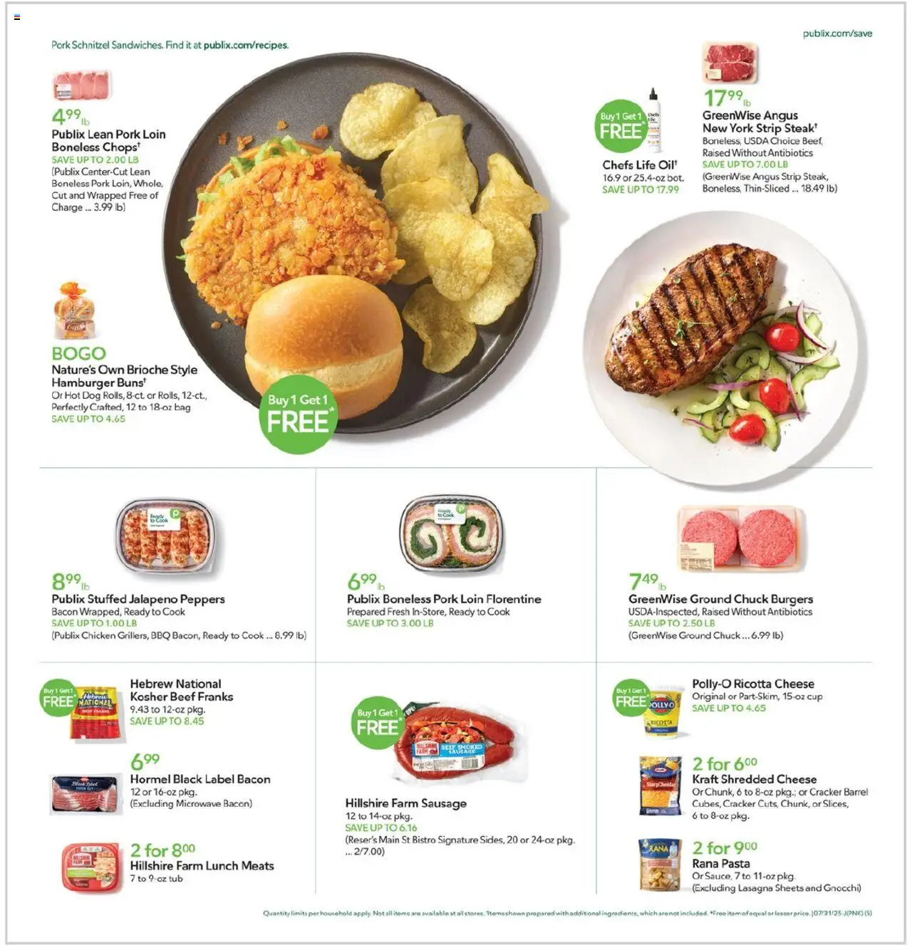 Publix Weekly ad from (07/30/2025) - Ad this week, Flyer - Page number 5