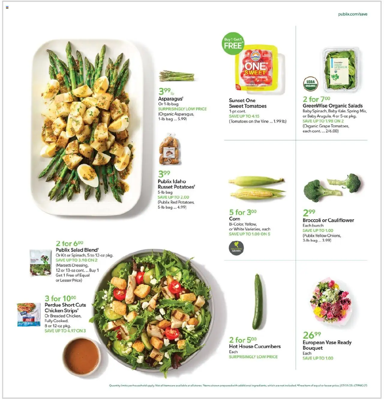 Publix Weekly ad from (07/30/2025) - Ad this week, Flyer - Page number 7